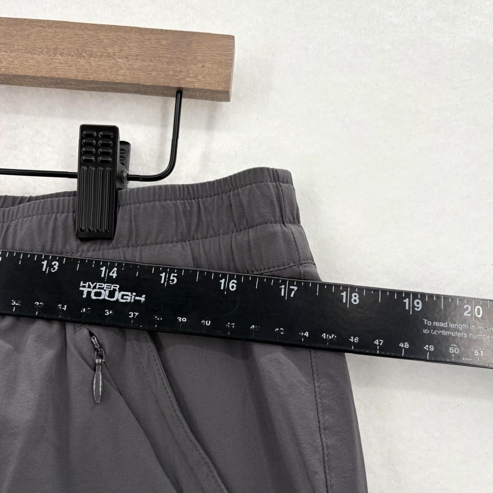 Duluth Flex Sidewinder Lightweight Jogger Pants Womens Large Gray Stretch Trail