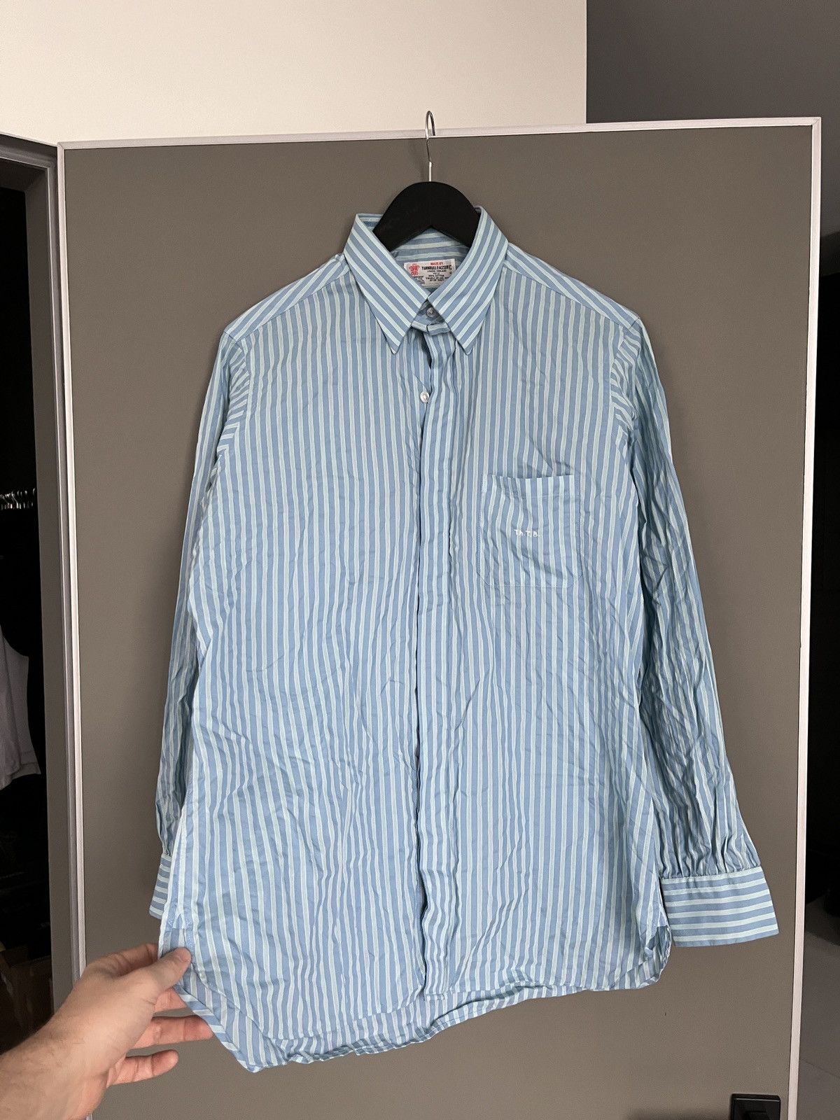 Turnbull & Asser Turnbull & Asser Stripped Luxury Shirt Size US M / EU 48-50 / 2 - 7 Thumbnail