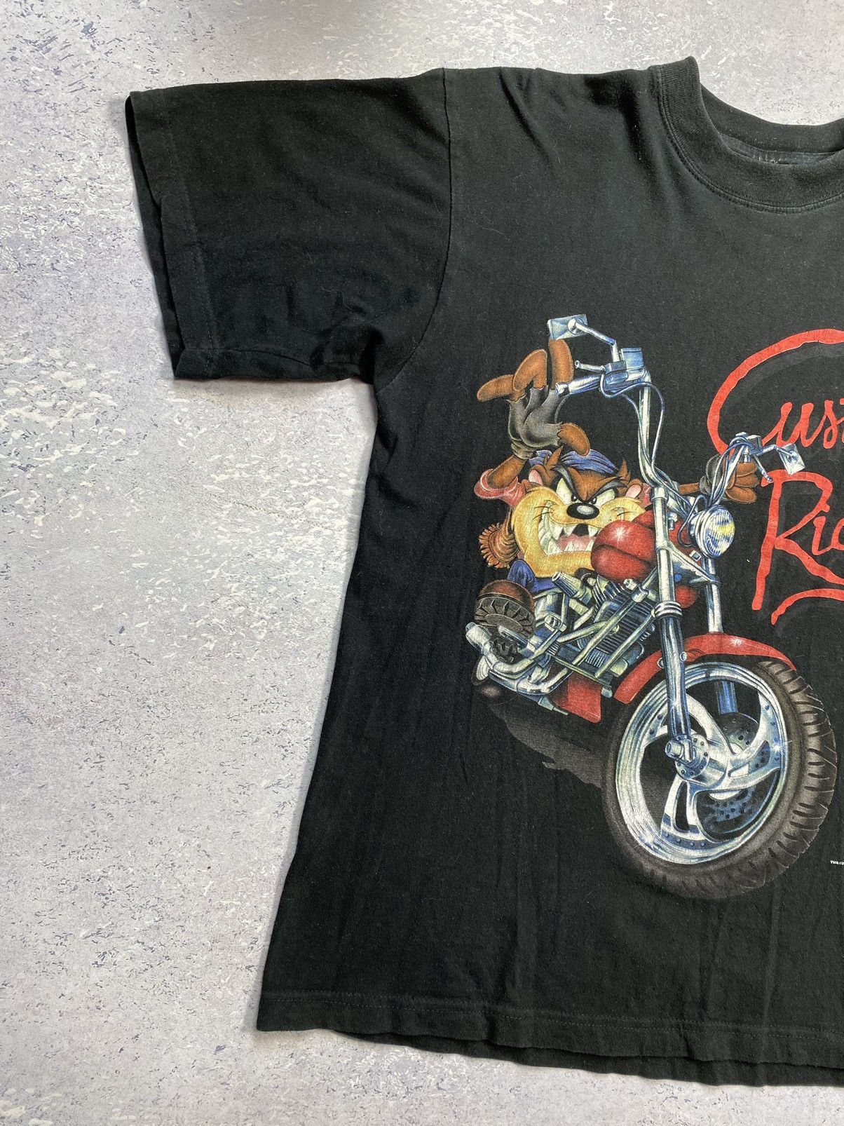 Anime × Vintage Vintage Looney Tunes Black T-shirt 2000s Size Small Big Logo Size US S / EU 44-46 / 1 - 3 Thumbnail
