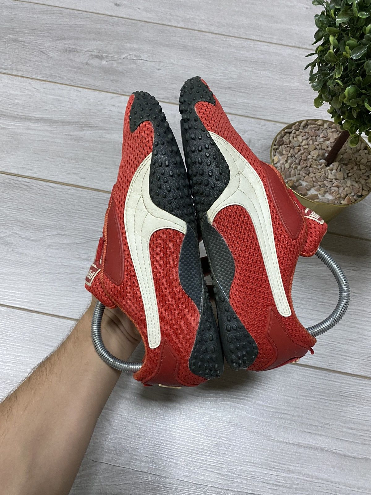Puma Puma mostro big logo sneakers leather Size US 7.5 / EU 40-41 - 5 Thumbnail