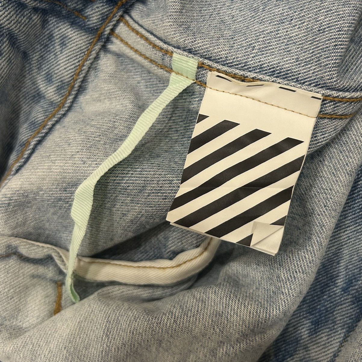 Off-White Off-White 19SS Impressionism Denim Jacket Size US S / EU 44-46 / 1 - 9 Thumbnail