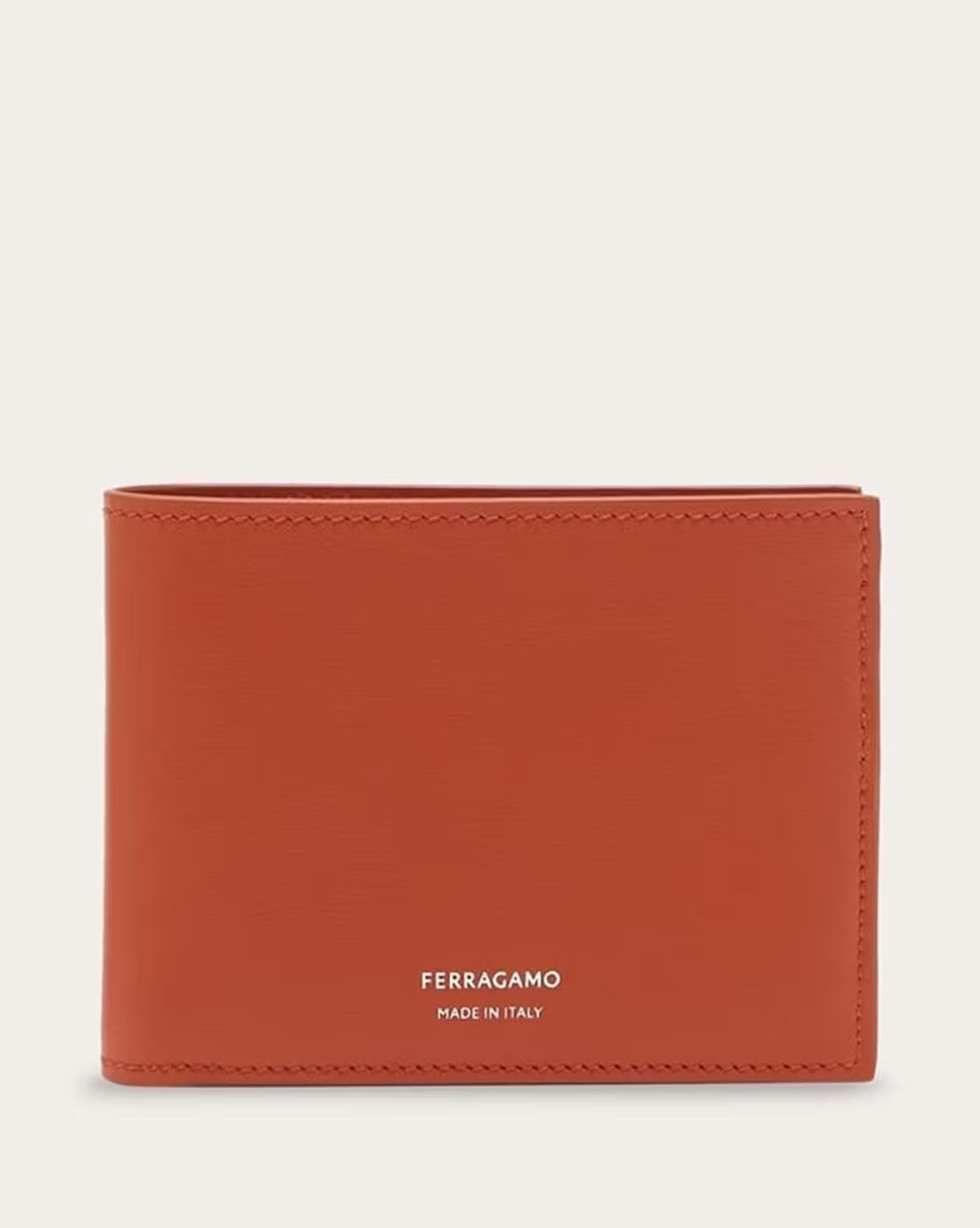 Salvatore Ferragamo o1s1rm0924 Size: OS / Classic Billfold Wallet in Orange Size ONE SIZE - 1 Thumbnail