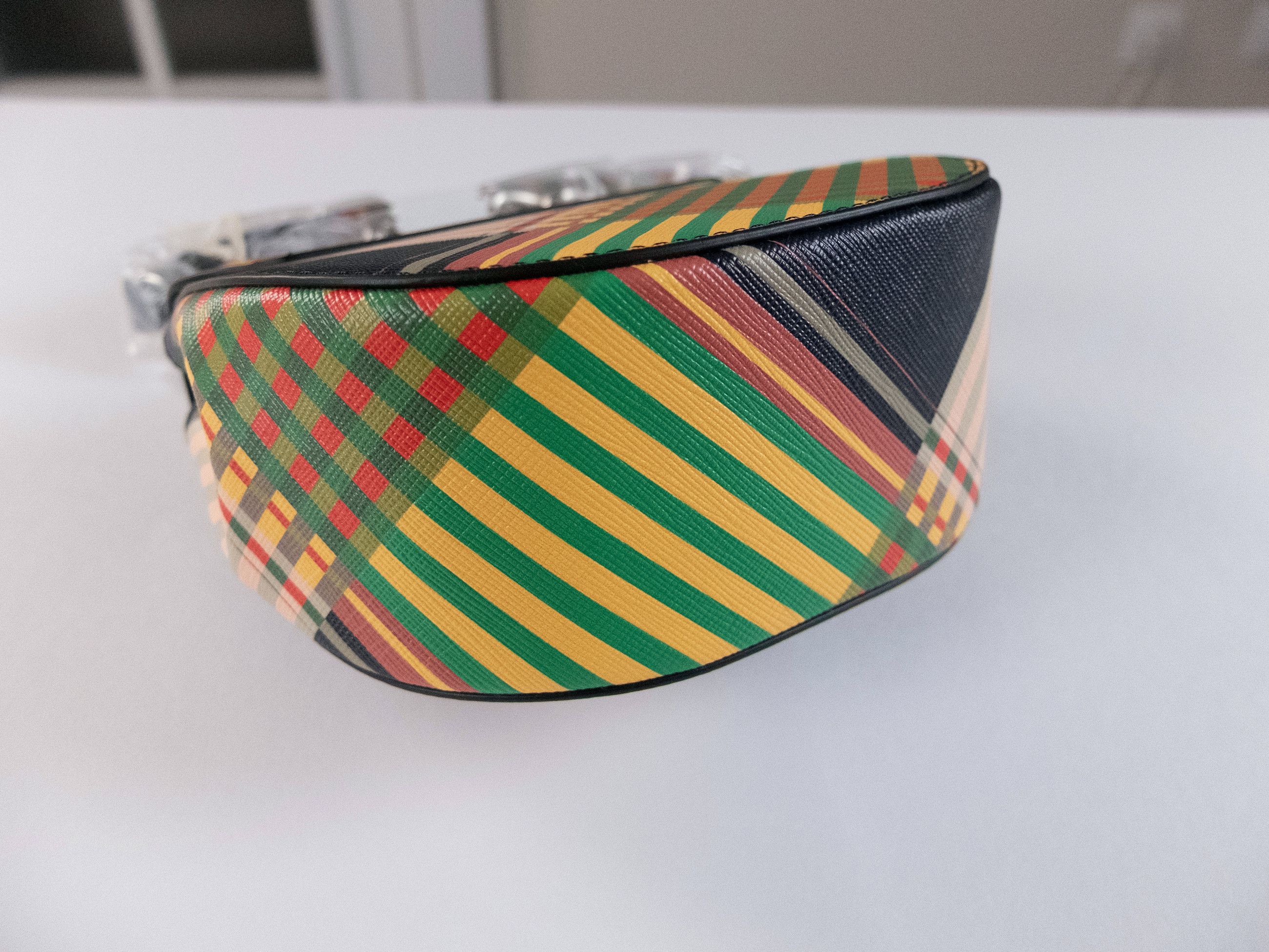 Vivienne Westwood VIVIENNE WESTWOOD Jodie tartan coated canvas saddle bag Size ONE SIZE - 11 Thumbnail
