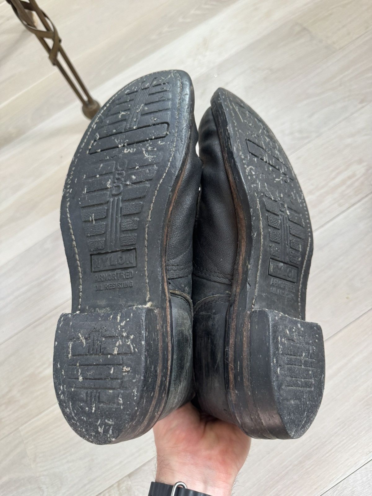 Sears Sears Vintage 60s Steel Toe Logger/ Biker Boots SZ 9.5D Size US 9.5 / EU 42-43 - 5 Thumbnail