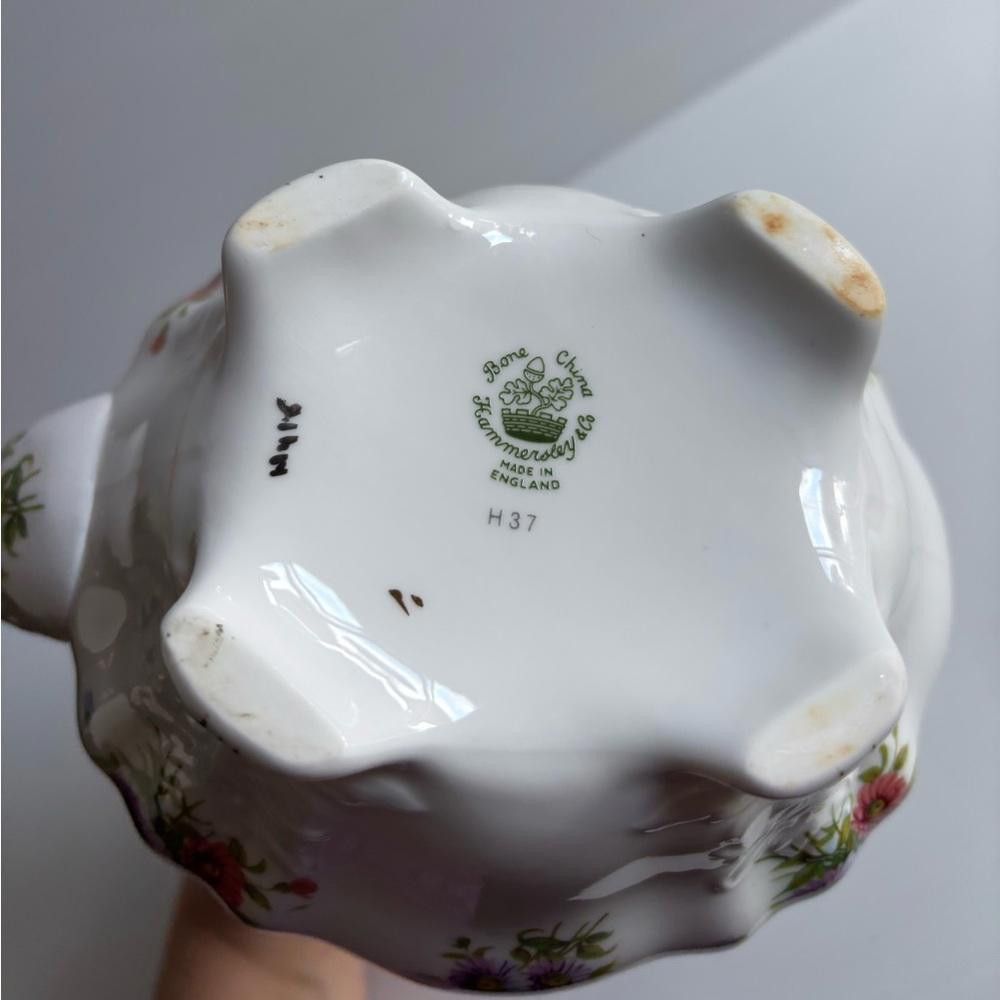 Designer Hammersley Victorian Floral Cafetière Size ONE SIZE - 5 Thumbnail