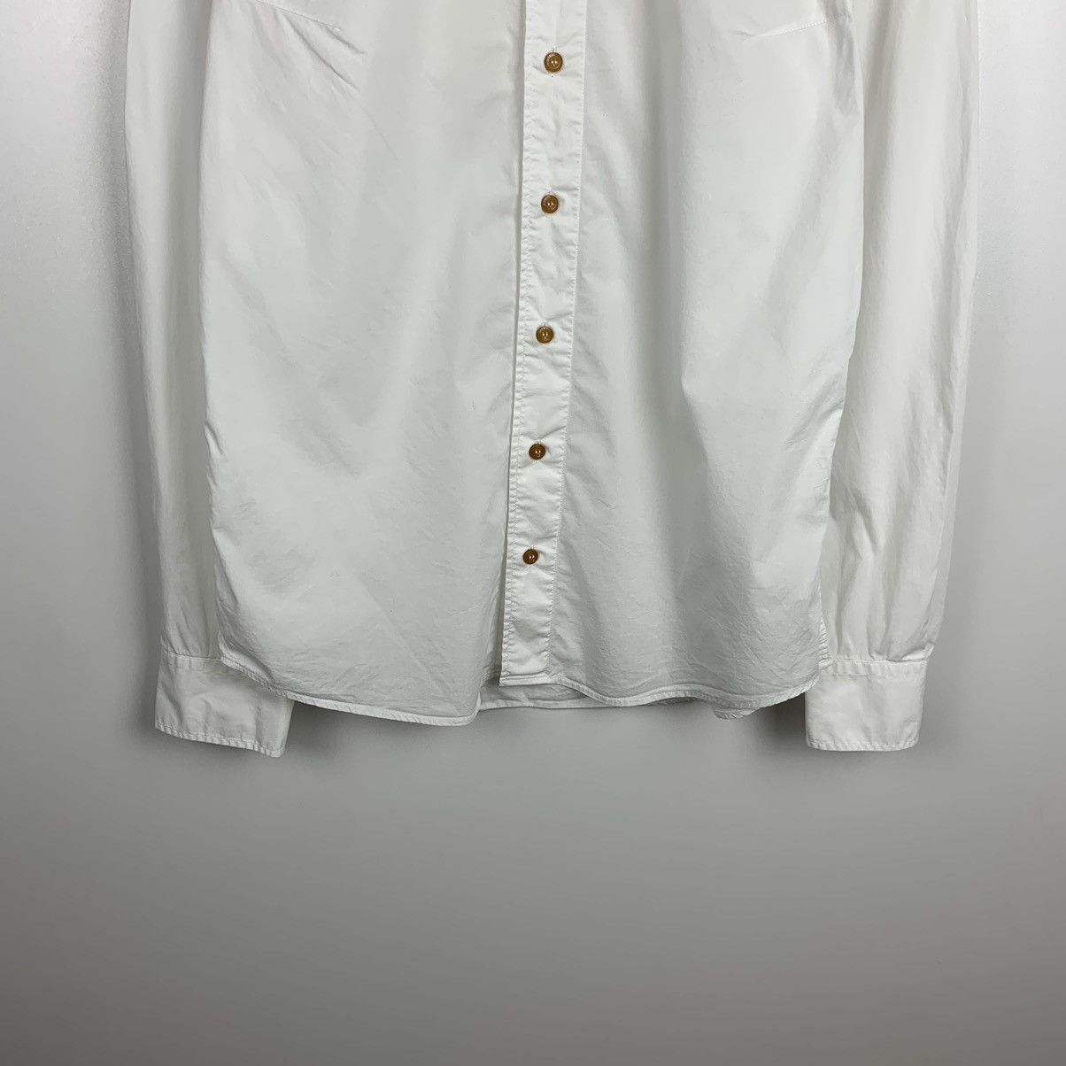 Vivienne Westwood Vivienne Westwood Man London Shirt Classic Formal Orb Logo Size US L / EU 52-54 / 3 - 3 Thumbnail