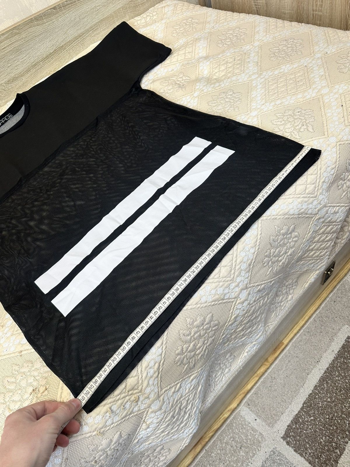 Horace 🔥 Archival Grail Black Avant Garde Striped Shirt from Horace Size US M / EU 48-50 / 2 - 9 Thumbnail