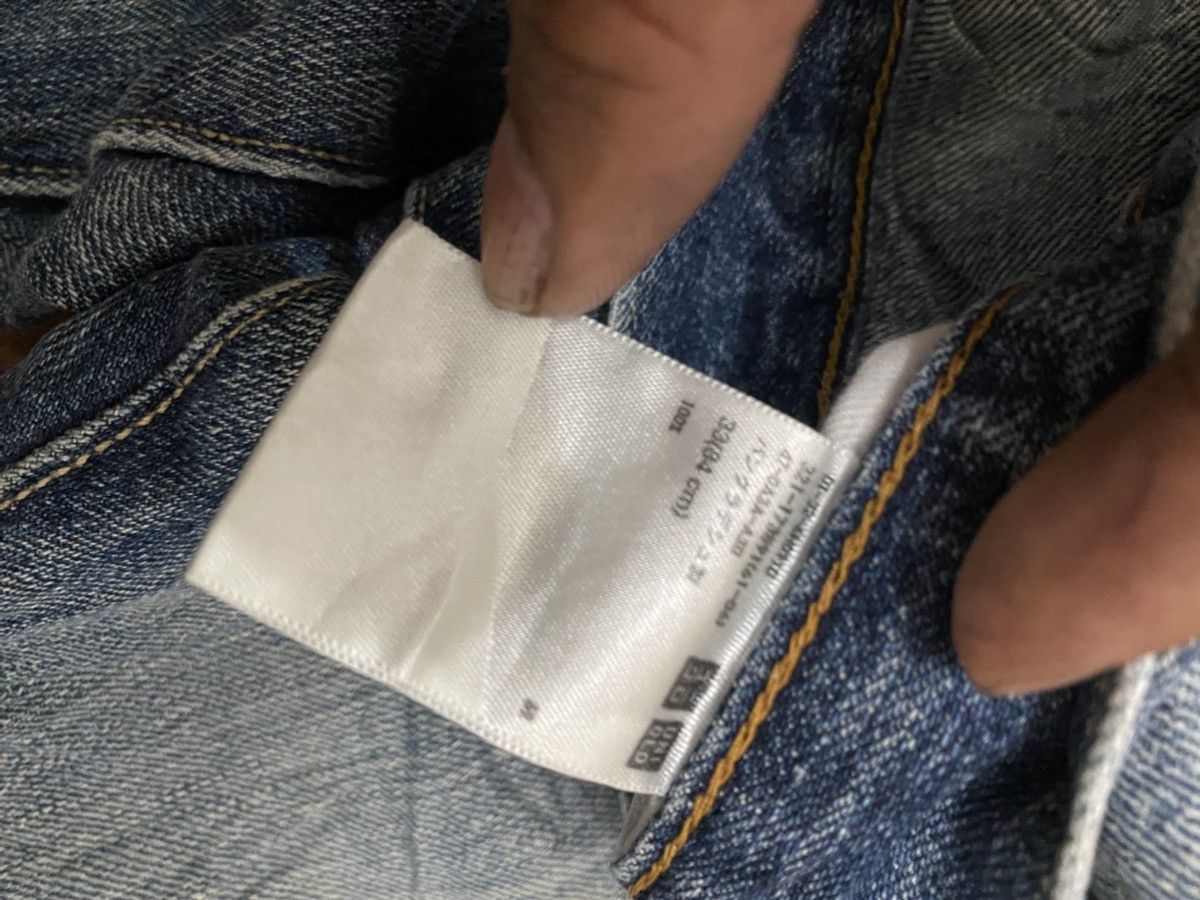 Japanese Brand × Uniqlo Vintage uniqlo selvedge distressed denim Size US 36 / EU 52 - 8 Thumbnail