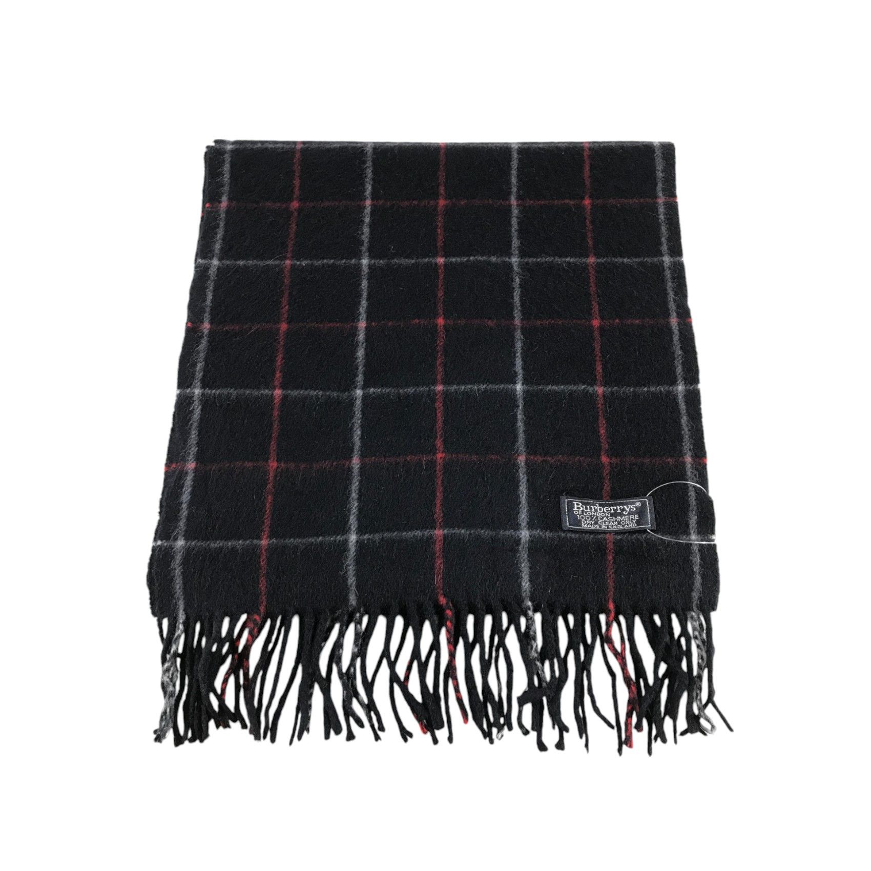 Burberry × Vintage Burberry Scarf / Muffler / Neckwear - WW1330 Size ONE SIZE - 2 Thumbnail