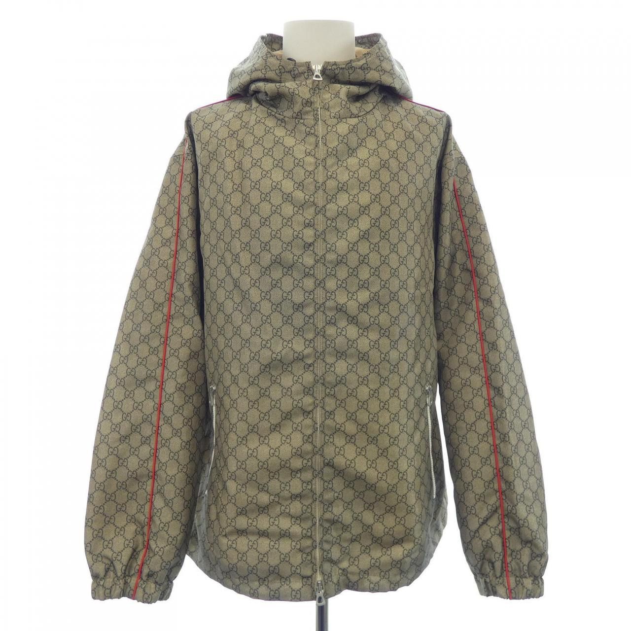 Gucci Gucci Gucci GG Pattern Jacket Textile Outerwear 741011ZAM39 DUTY FREE for USA Size ONE SIZE - 1 Thumbnail