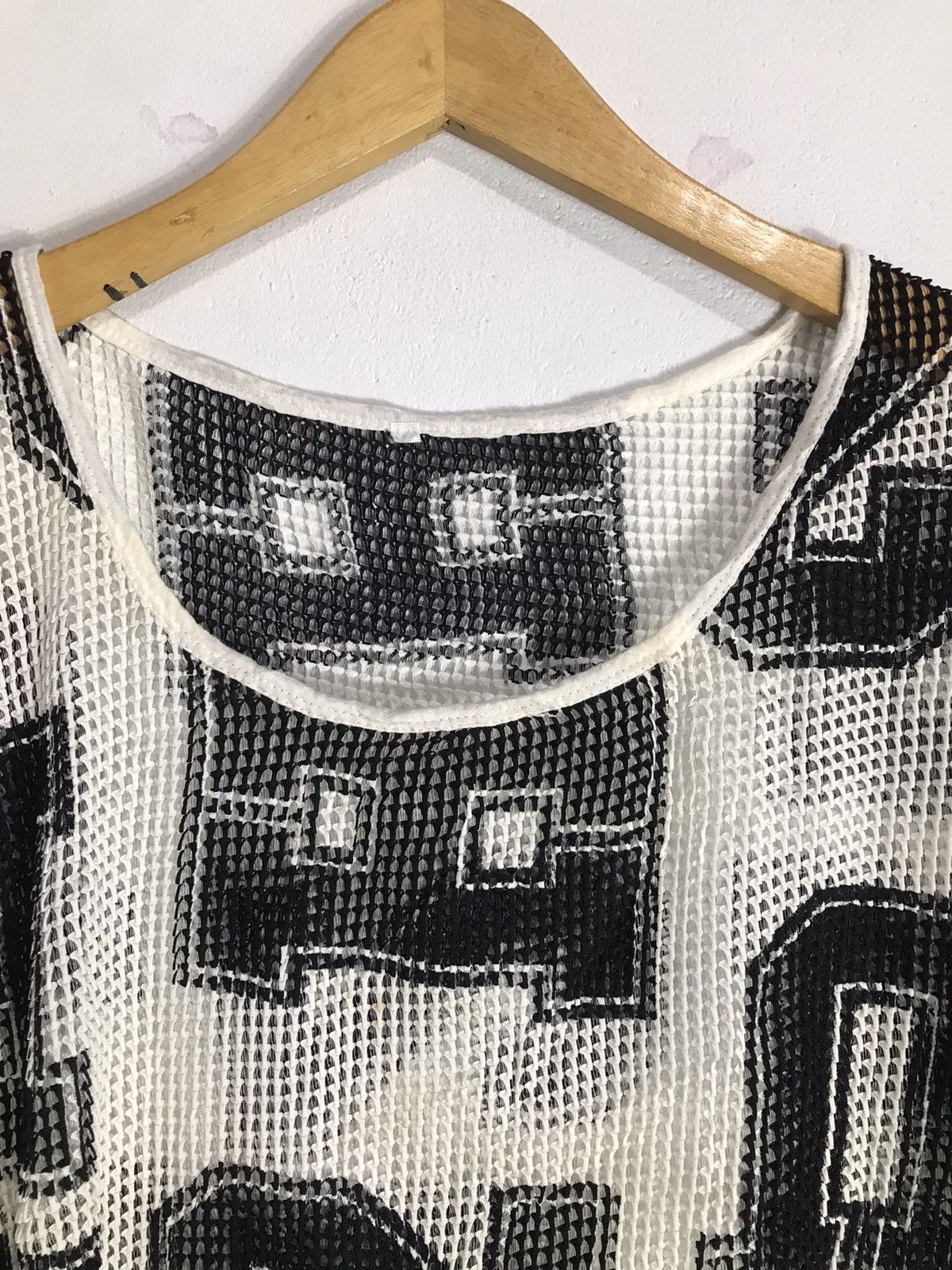 Hysteric Glamour undefined Open Fishnet poem shirt summer Size US M / EU 48-50 / 2 - 4 Thumbnail