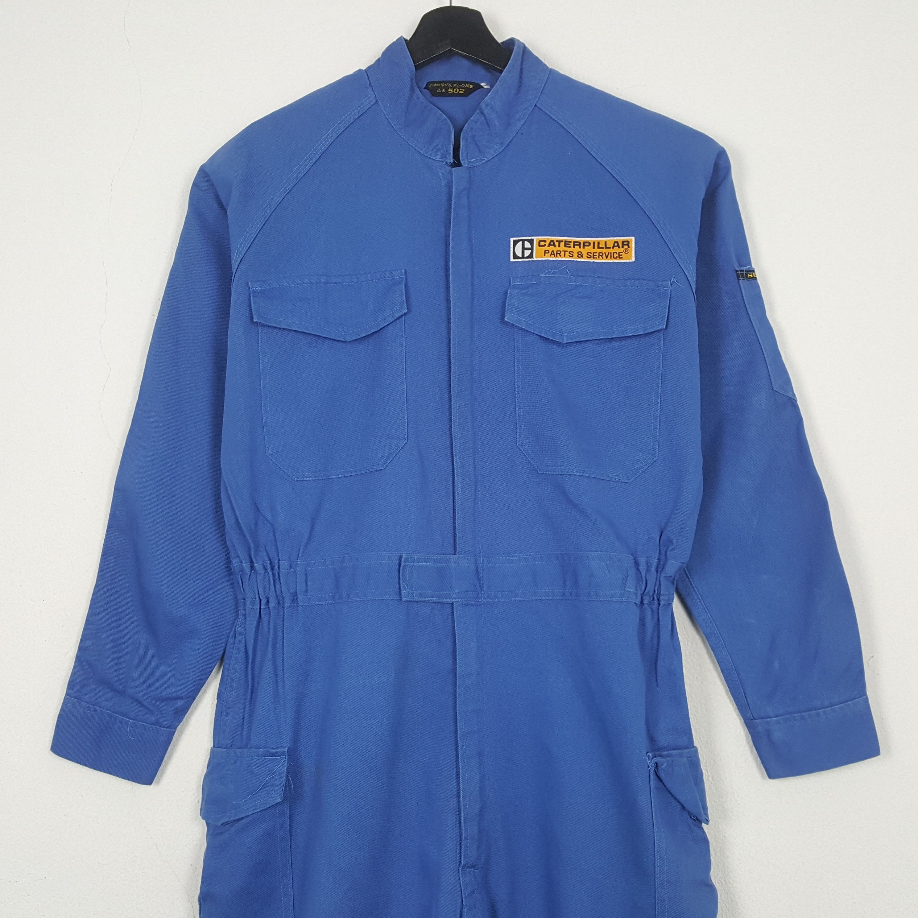 Japanese Brand Caterpillar Mitsubishi Motorsports Coverall Jacket C296N32 Size US M / EU 48-50 / 2 - 5 Thumbnail