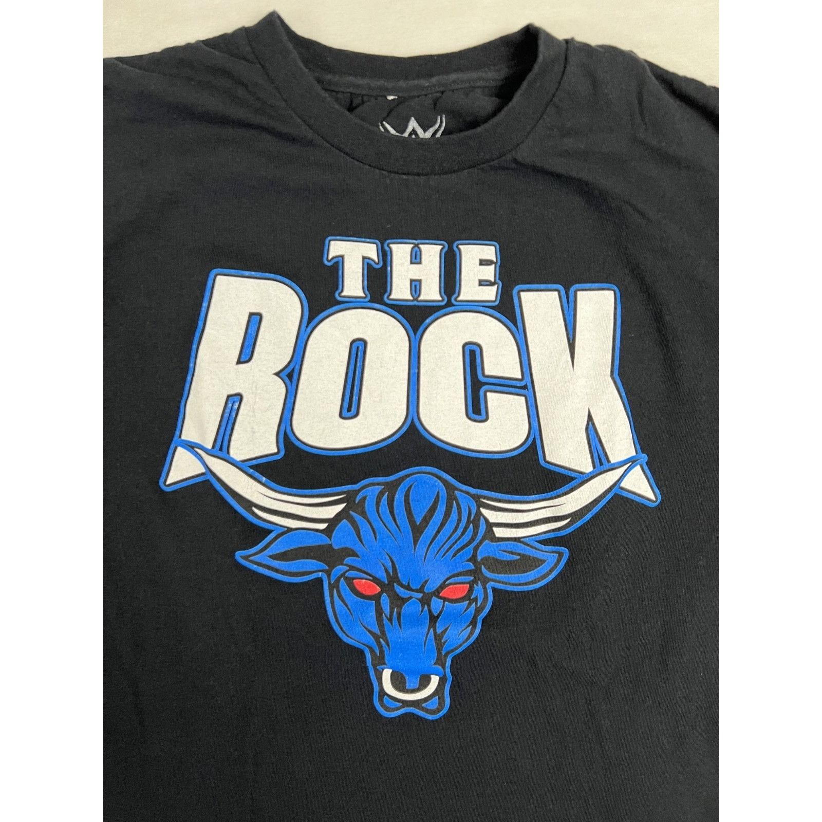 WWE Vintage The Rock T-Shirt Mens S/M Black WWE Wrestling Y2K Re Size US S / EU 44-46 / 1 - 4 Thumbnail