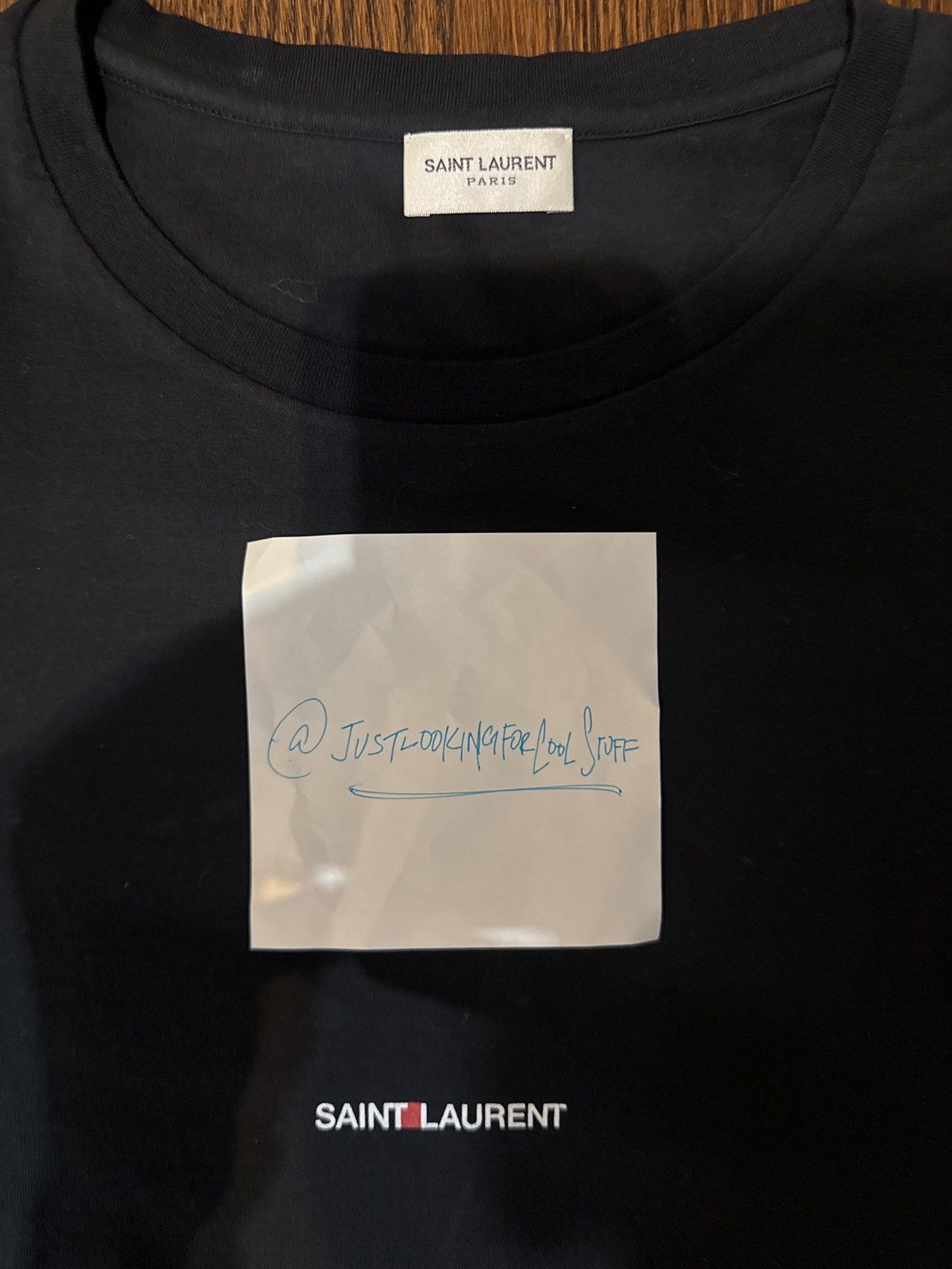 Saint Laurent Paris Saint Laurent Bogo Tee Size US M / EU 48-50 / 2 - 2 Thumbnail