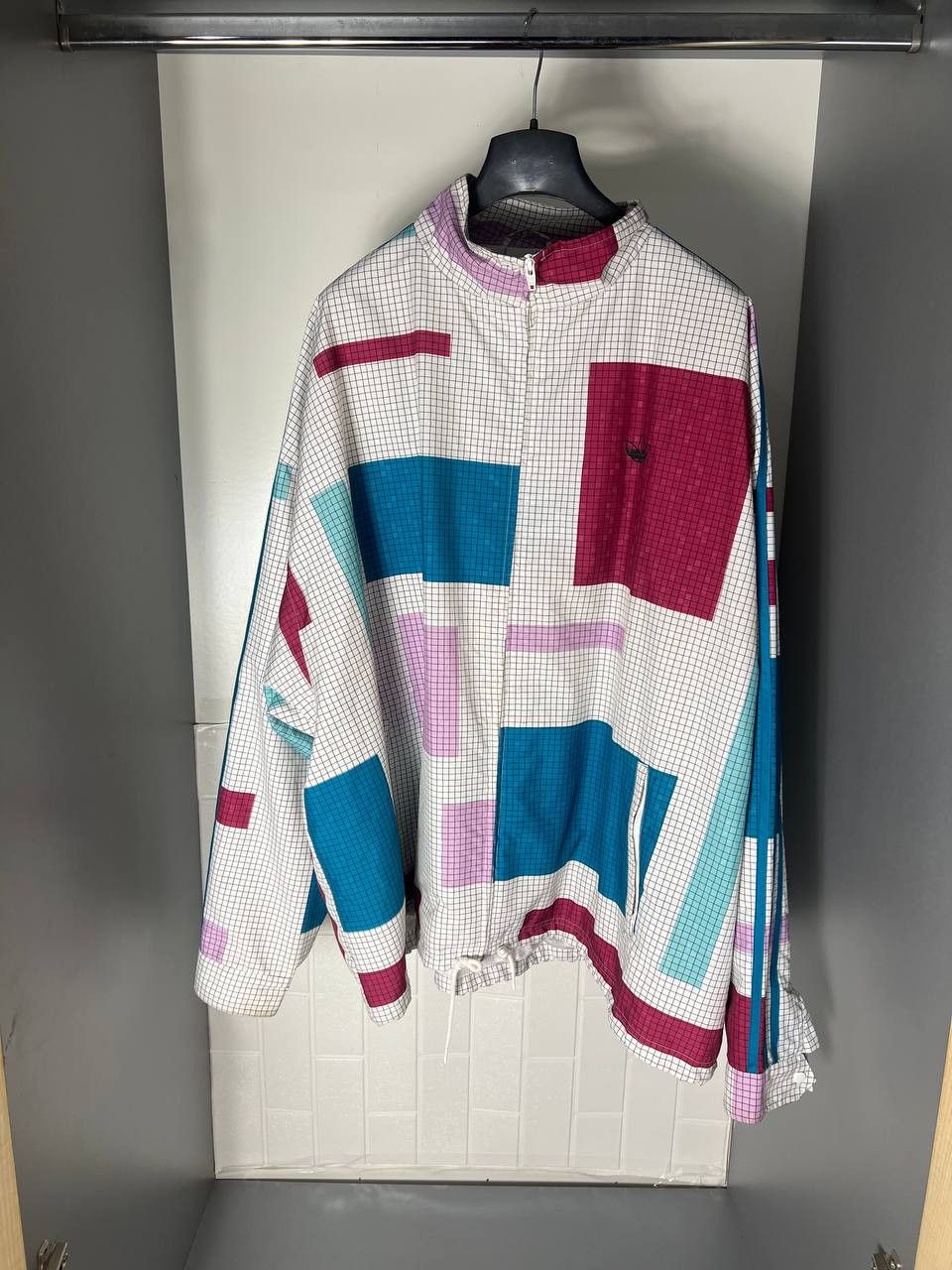 Adidas VINTAGE ADIDAS DESIGNER LIGHT JACKET RETRO CASUAL Y2K 90s Size US XXL / EU 58 / 5 - 1 Thumbnail