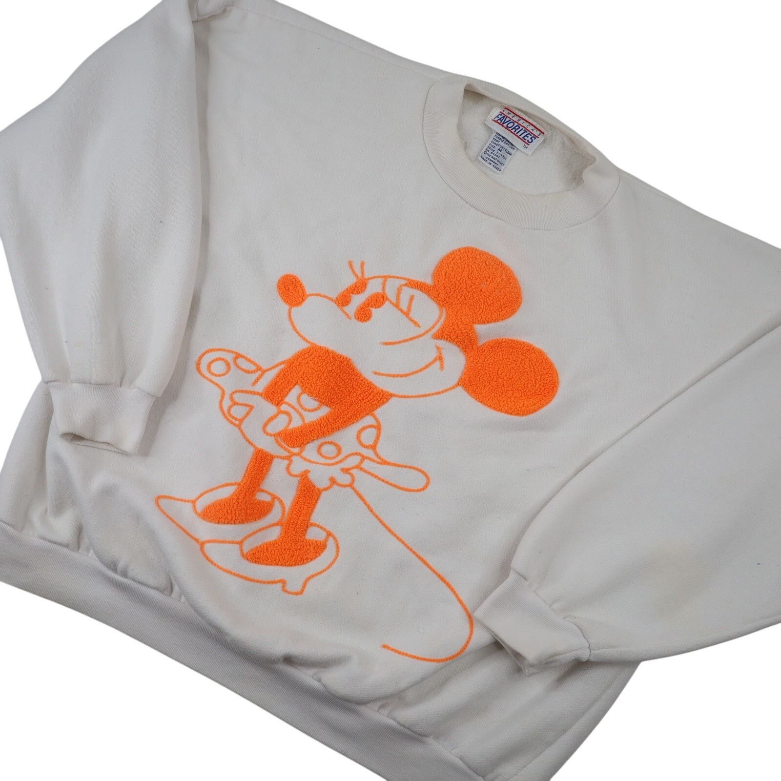 Disney × Vintage Vintage Walt Disney Embroidered Minnie Mouse Sweatshirt Size M / US 6-8 / IT 42-44 - 2 Thumbnail