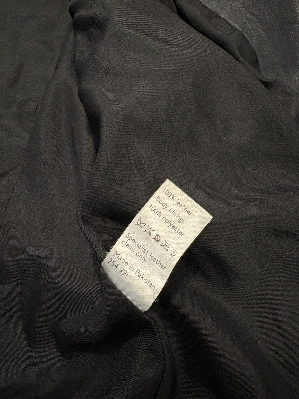 If Six Was Nine Gothic Biker Jacket Side Zip Punk LGB Rick Owens Vibe Size M / US 6-8 / IT 42-44 - 6 Thumbnail