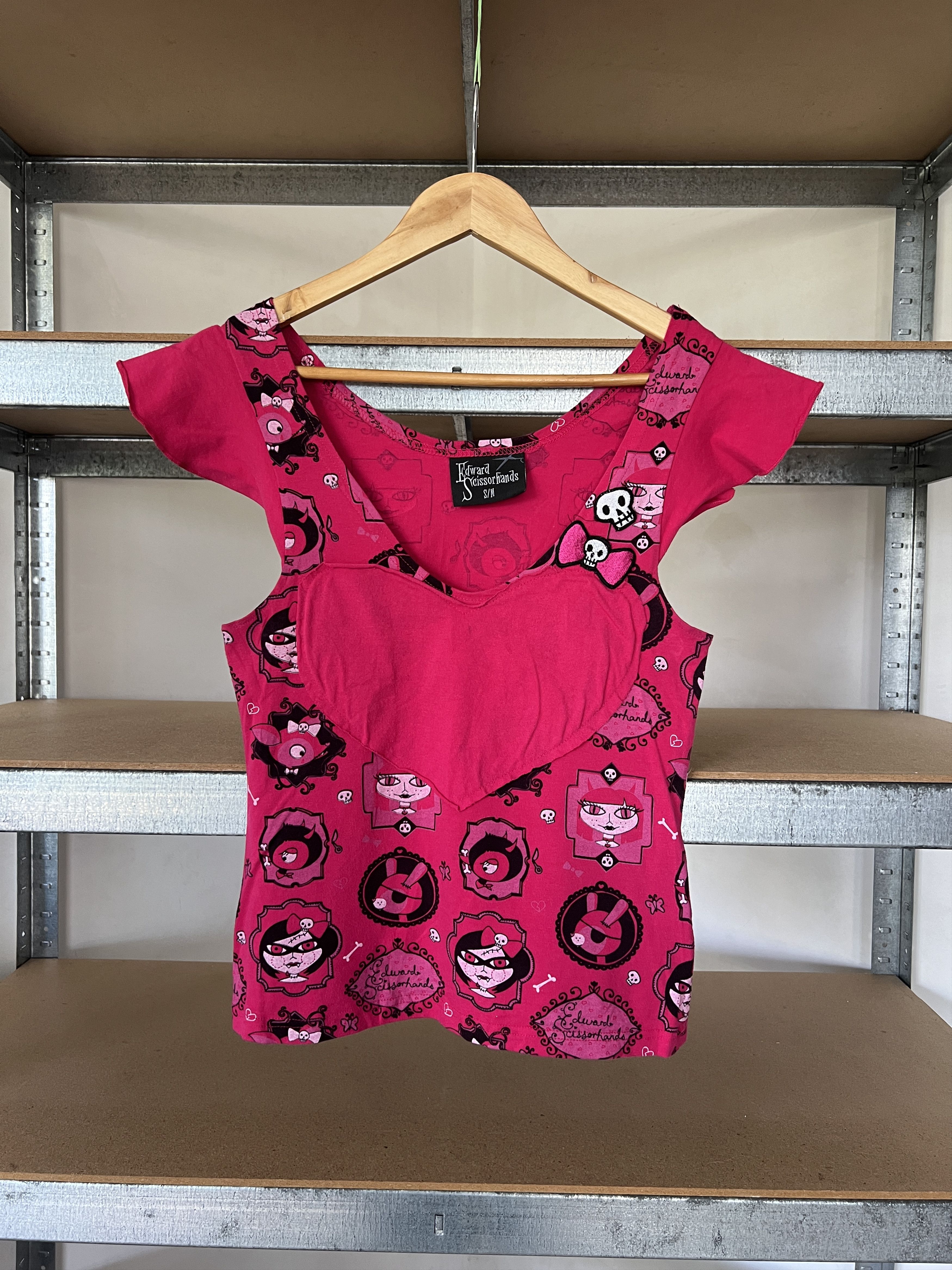 Vintage Edward Scissorhands Vintage Cute Cartoon Y2K Tank top shirt Size M / US 6-8 / IT 42-44 - 1 Thumbnail