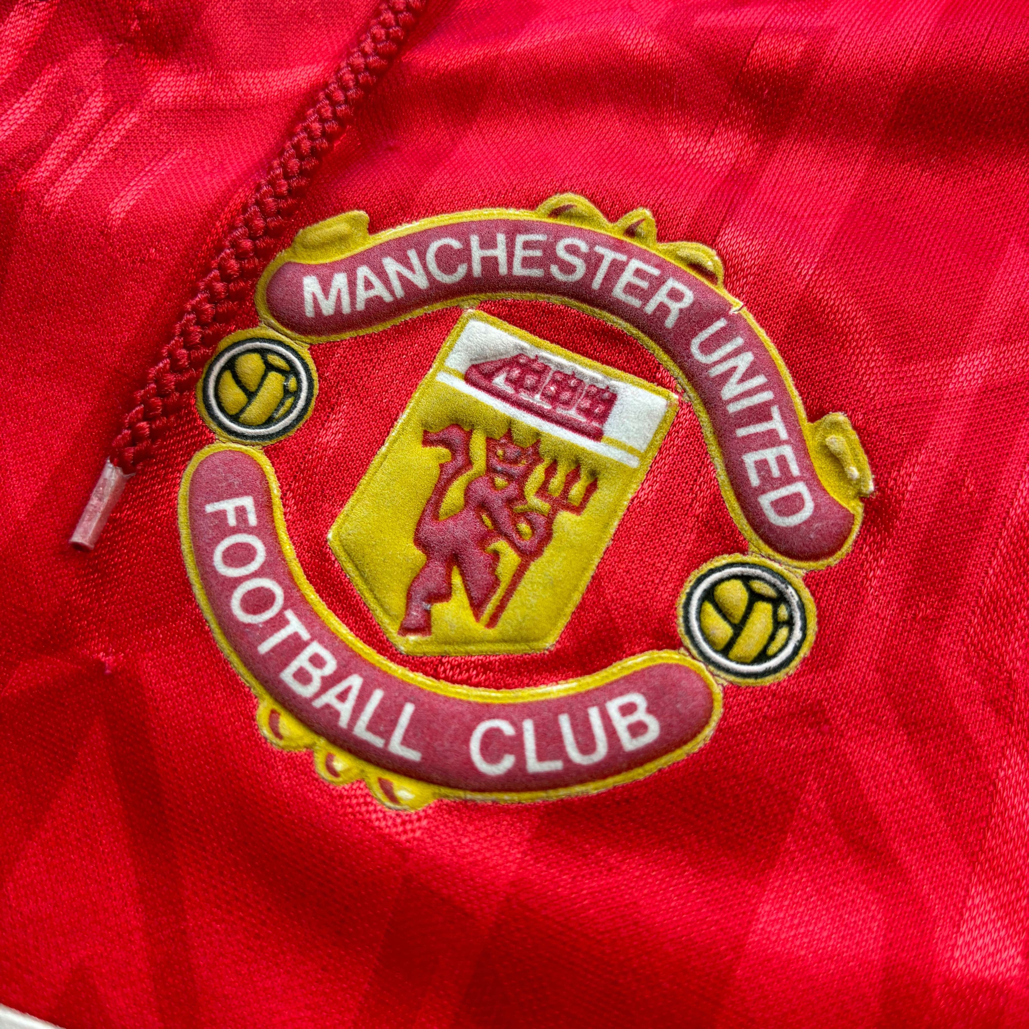 Umbro Manchester United 1992-94 Umbro home football jersey size L Size US L / EU 52-54 / 3 - 4 Thumbnail