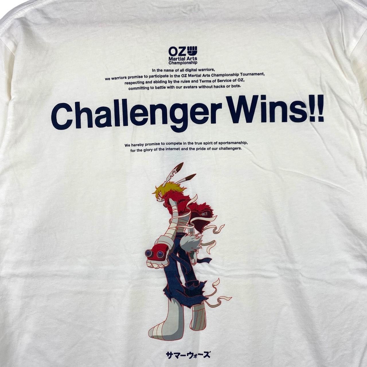 Anime UNIQLO x STUDIO CHIZU Summer Wars Anime Movie Tee Shirt Top Size US L / EU 52-54 / 3 - 5 Thumbnail
