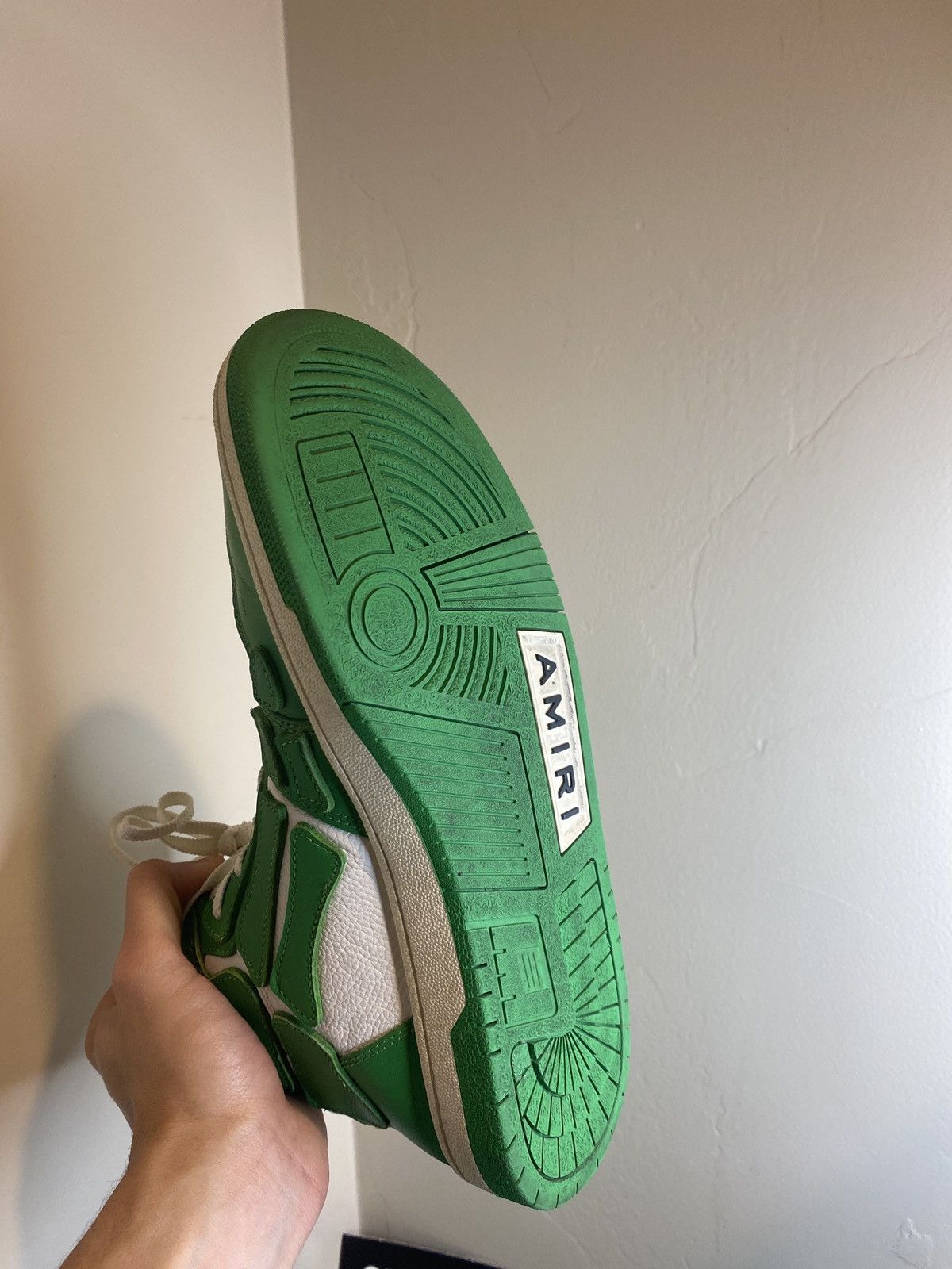 Amiri Men's Skel-Top High “Green” Size US 10 / EU 43 - 4 Thumbnail