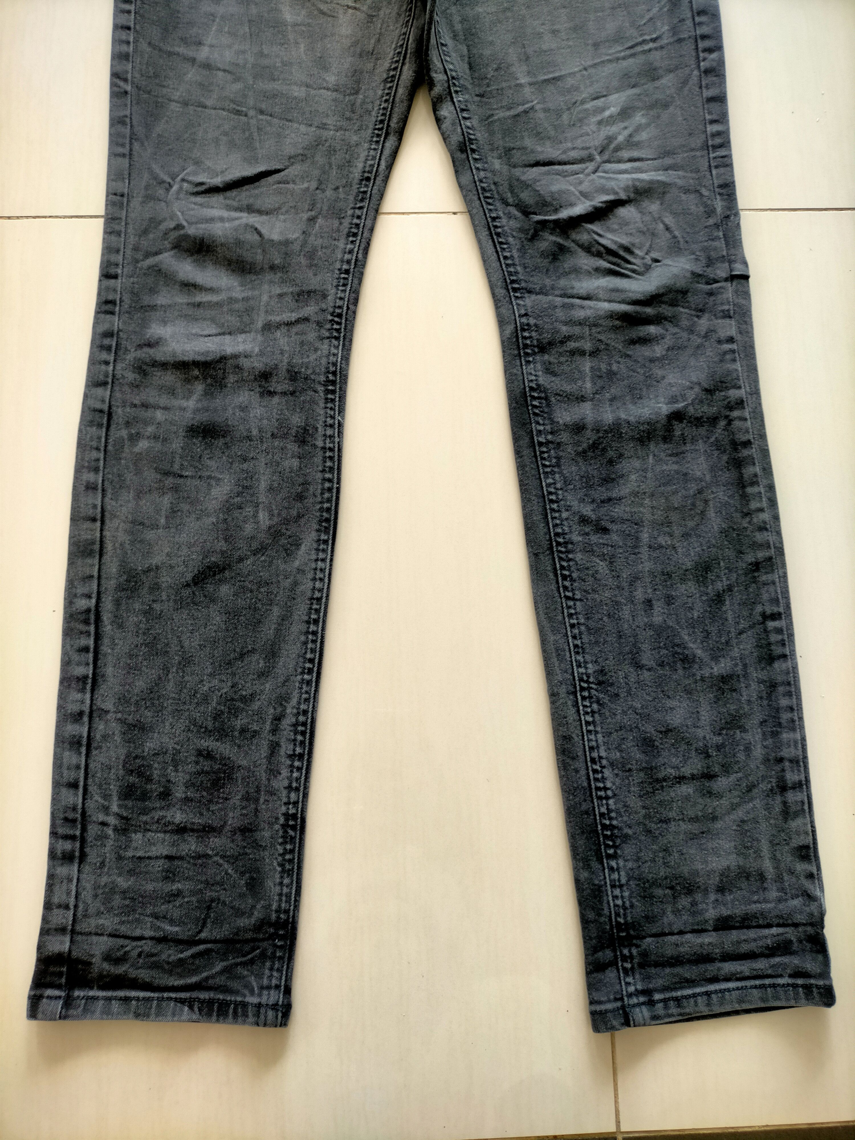 Ksubi Ksubi Jeans Stretch Black/Red Denim Size US 32 / EU 48 - 8 Thumbnail