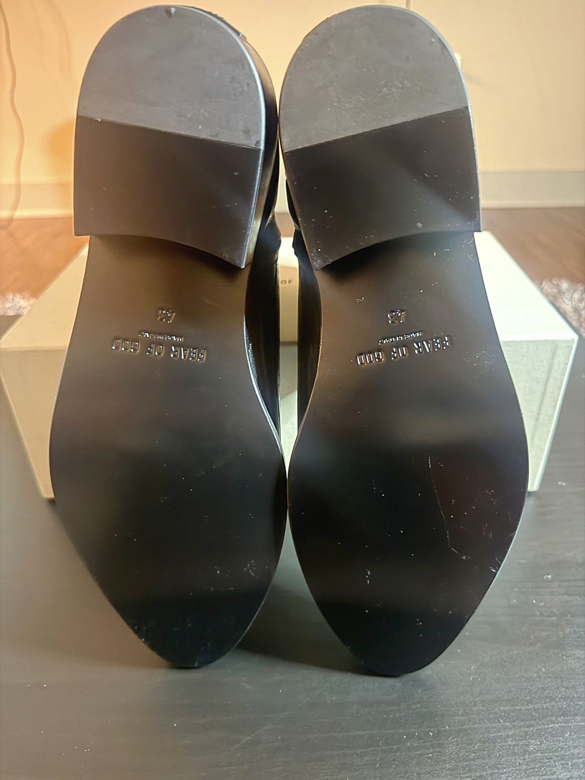 Fear of God Fear of God Santa Fe Textured Leather Boots Size US 10 / EU 43 - 10 Thumbnail