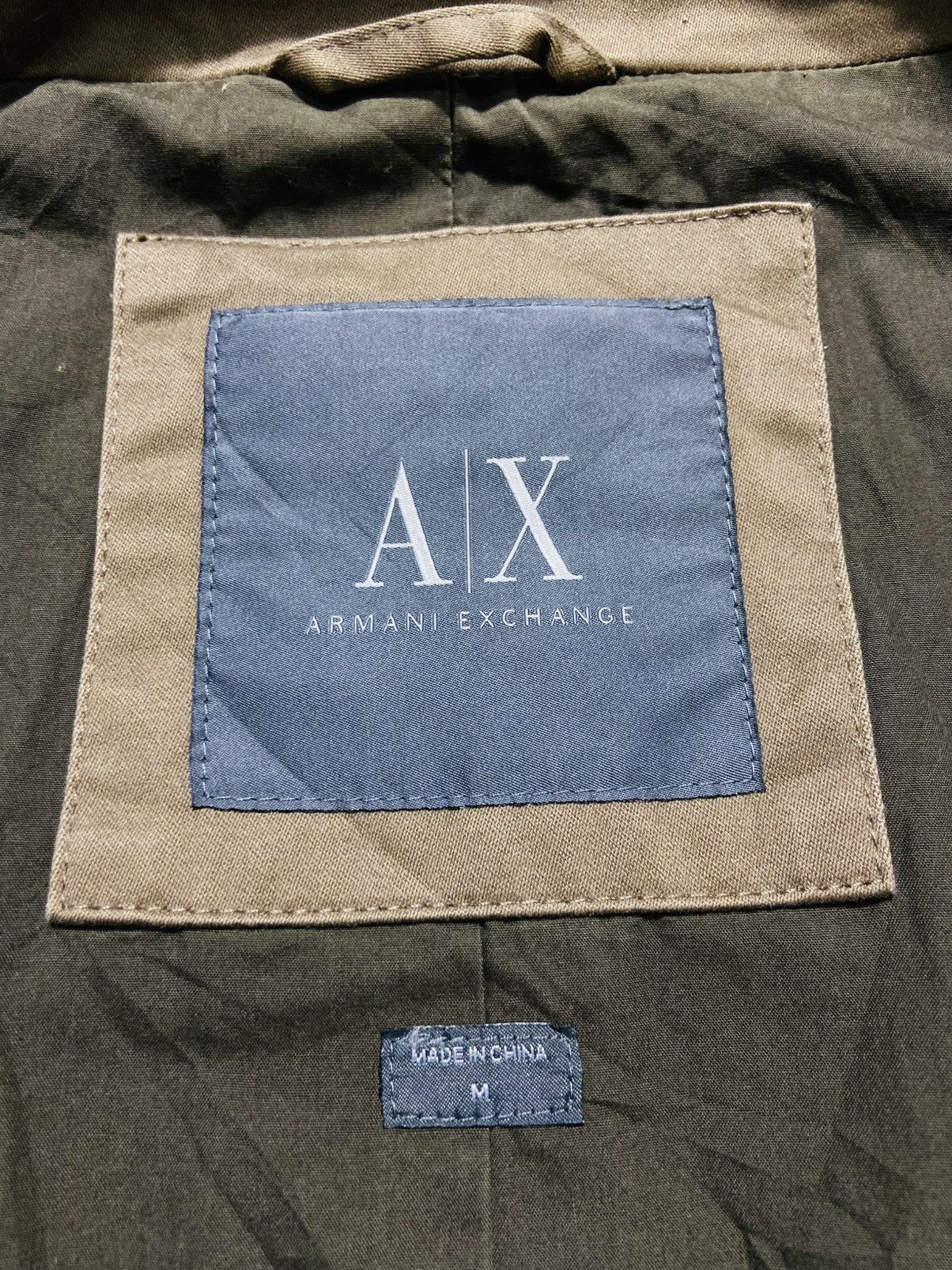 Armani Exchange A|X Armani Exchange Field Jacket Zip Cuffs & Utility Pocket Size US L / EU 52-54 / 3 - 16 Thumbnail