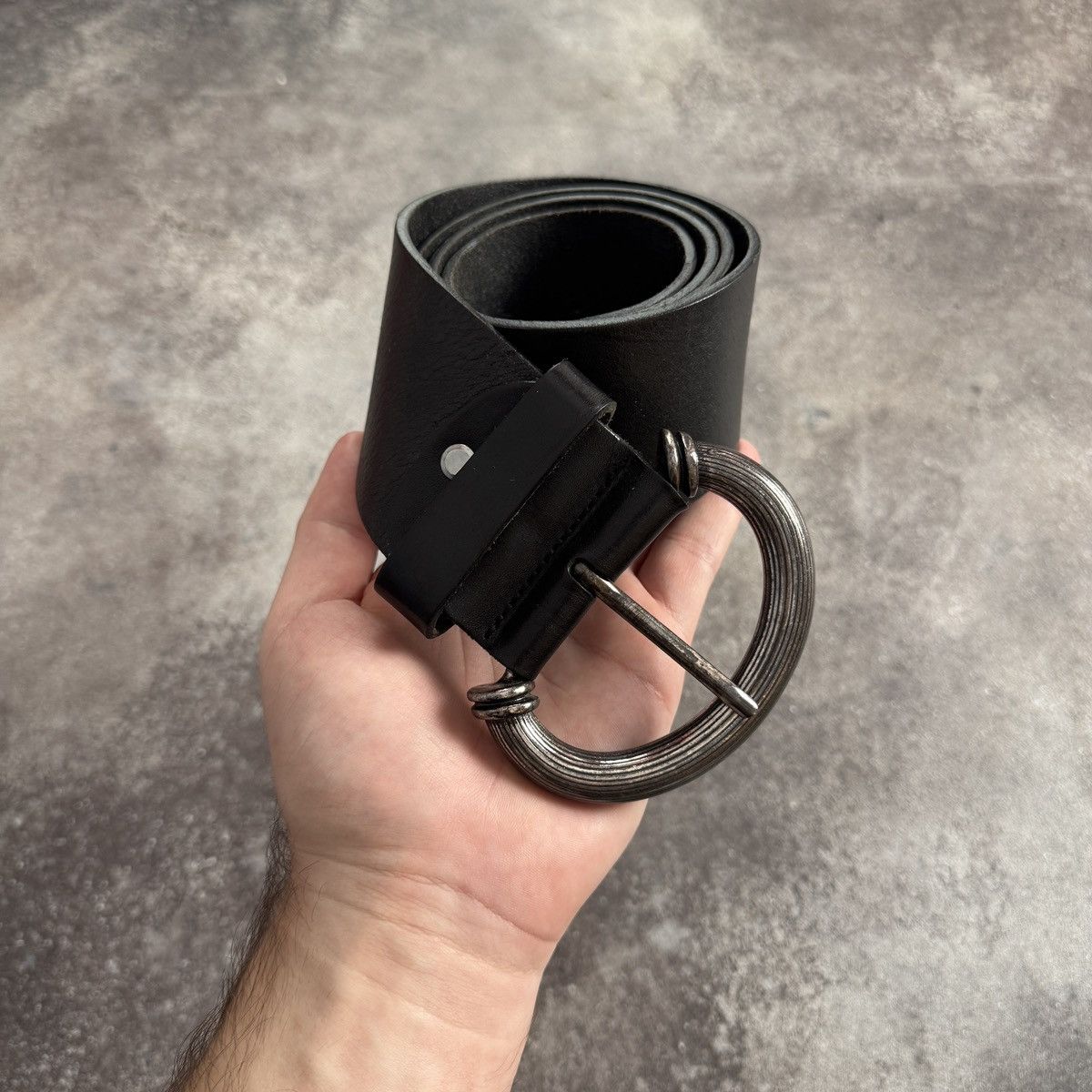 Hysteric Glamour Avant Garde Archive Real Leather Wide Statement Belt Size ONE SIZE - 2 Thumbnail