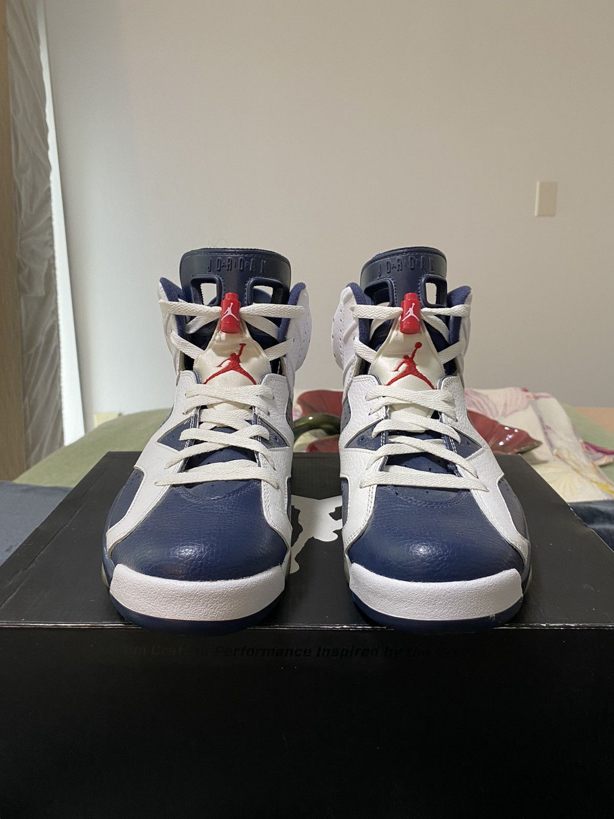 Designer × Jordan Brand Air Jordan 6 Olympic 2012 Size US 9.5 / EU 42-43 - 5 Thumbnail