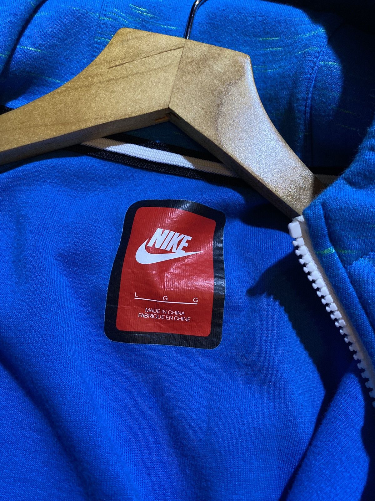Nike Nike Zip-Up Hoodie Size US L / EU 52-54 / 3 - 3 Thumbnail