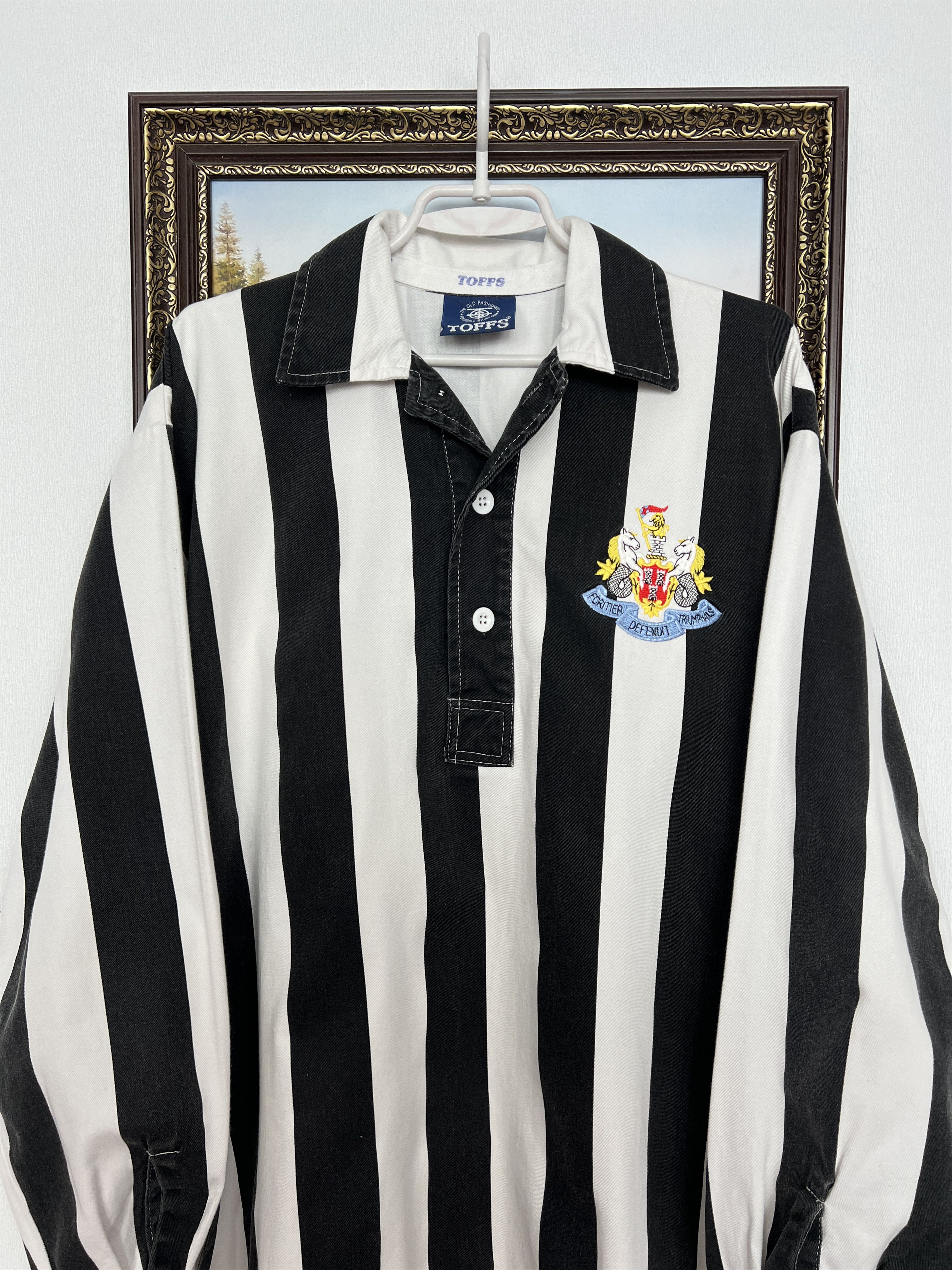 Toffs Vintage Newcastle United 1958 Football Toffs Retro Shirt Size US L / EU 52-54 / 3 - 2 Thumbnail