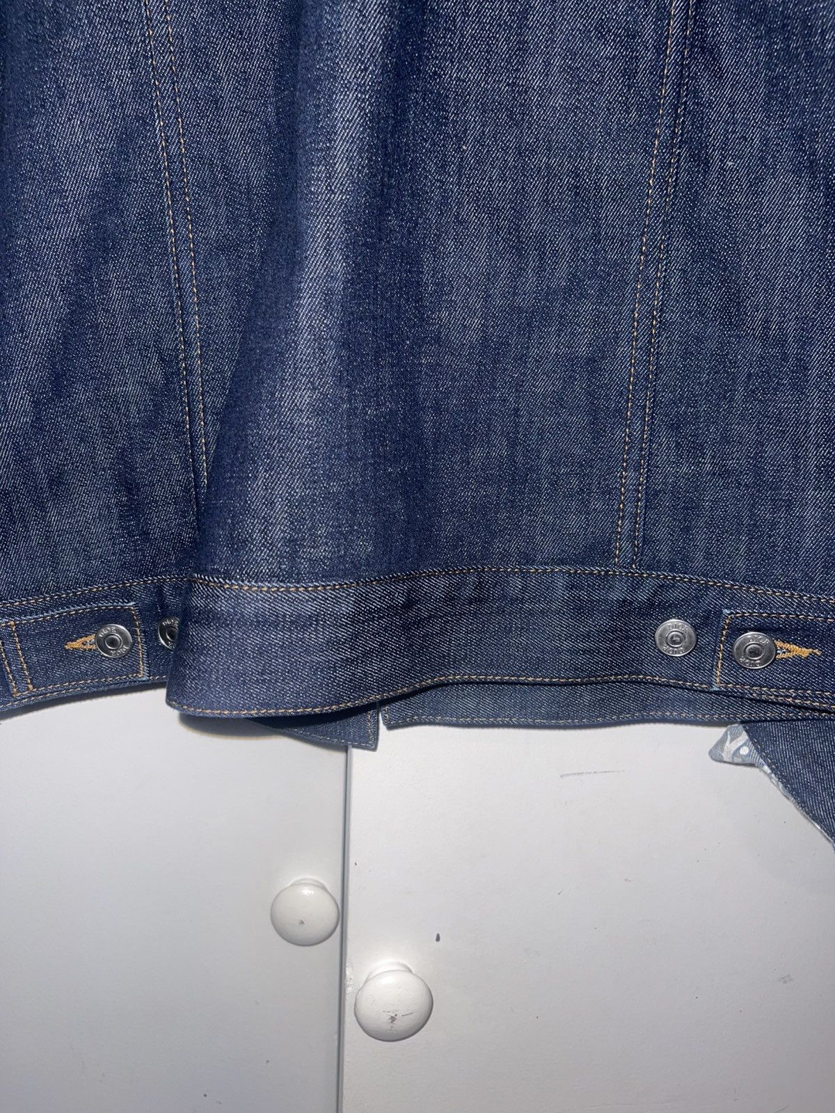 Dior Dior Blue Denim Jean Jacket Size 52S - 10 Thumbnail