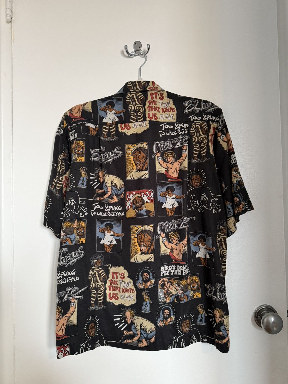 Elhaus ELHAUS and MAPLE Graphic Disco Button Shirt Size US M / EU 48-50 / 2 - 3 Thumbnail