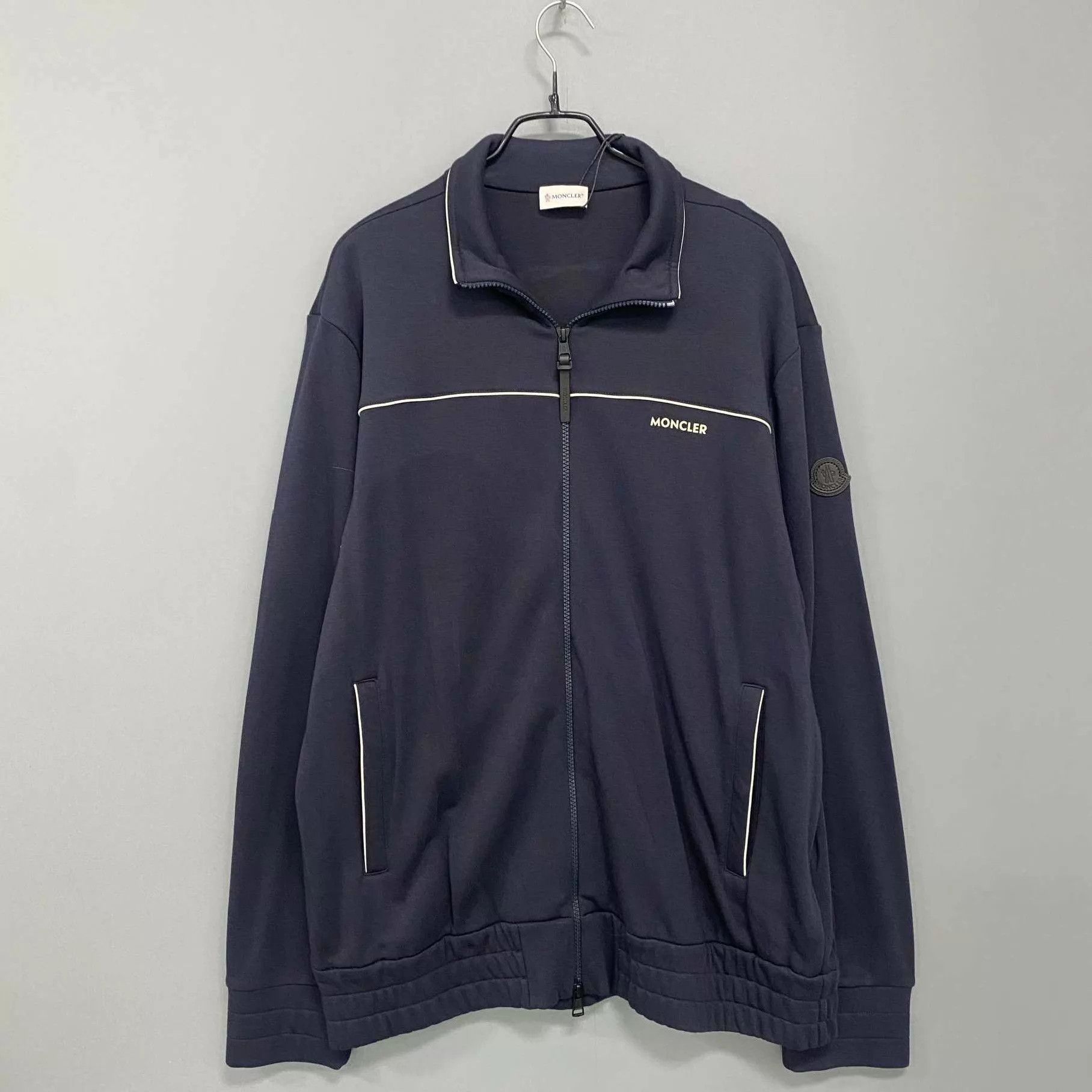 Moncler Moncler New Dark Logo High Neck Sweatshirt XXL Size US XXL / EU 58 / 5 - 1 Thumbnail