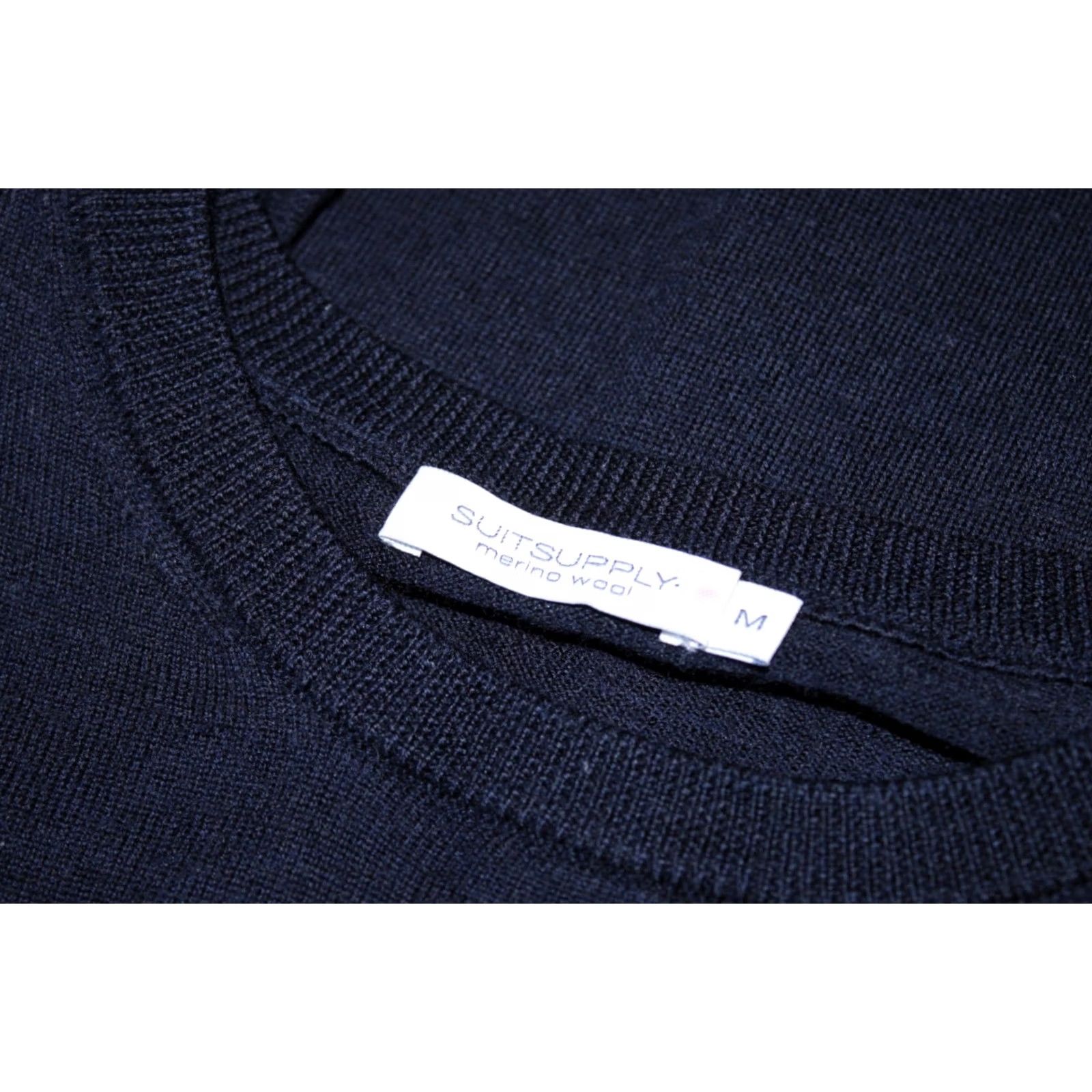 Suitsupply Suitsupply Jumper Mens Navy Merino Wool Size M Size US M / EU 48-50 / 2 - 4 Thumbnail