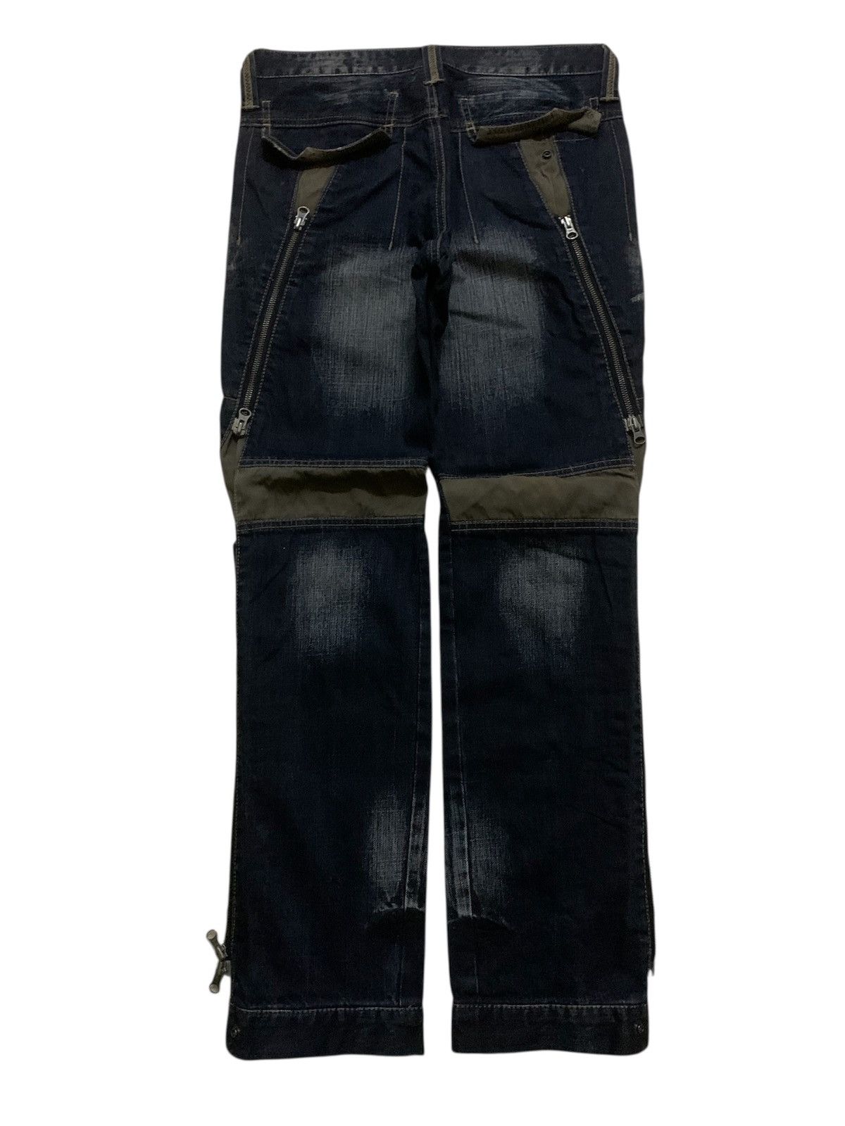 PPFM 💥Japanese Ppfm Seditionaries Bush Denim Size US 31 - 3 Thumbnail