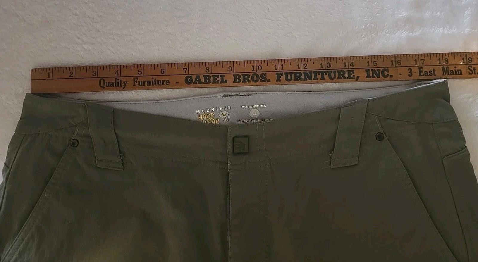 Mountain Hardwear MOUNTAIN HARDWEAR PANTS Outdoor Hiking Trekking Sz 36x32 Size US 36 / EU 52 - 8 Thumbnail