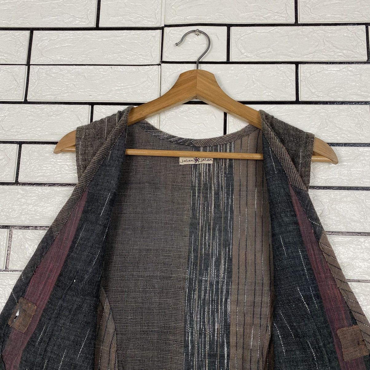 Japanese Brand Vintage Jalan Jalan Vest Traditional Japan Issey Miyake Size US M / EU 48-50 / 2 - 16 Thumbnail
