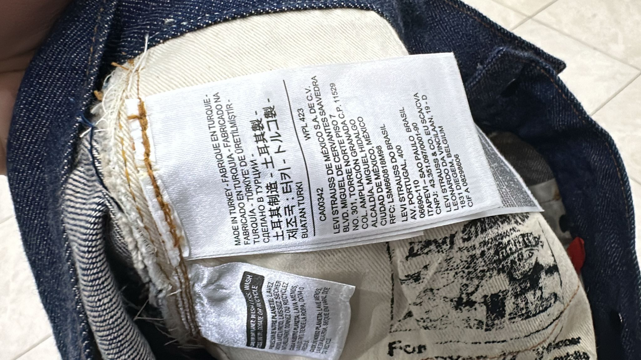 Levi's Vintage Clothing LVC Levi's Vintage Clothing 1890 501XX BigE Selvedge Jeans Size US 32 / EU 48 - 13 Thumbnail
