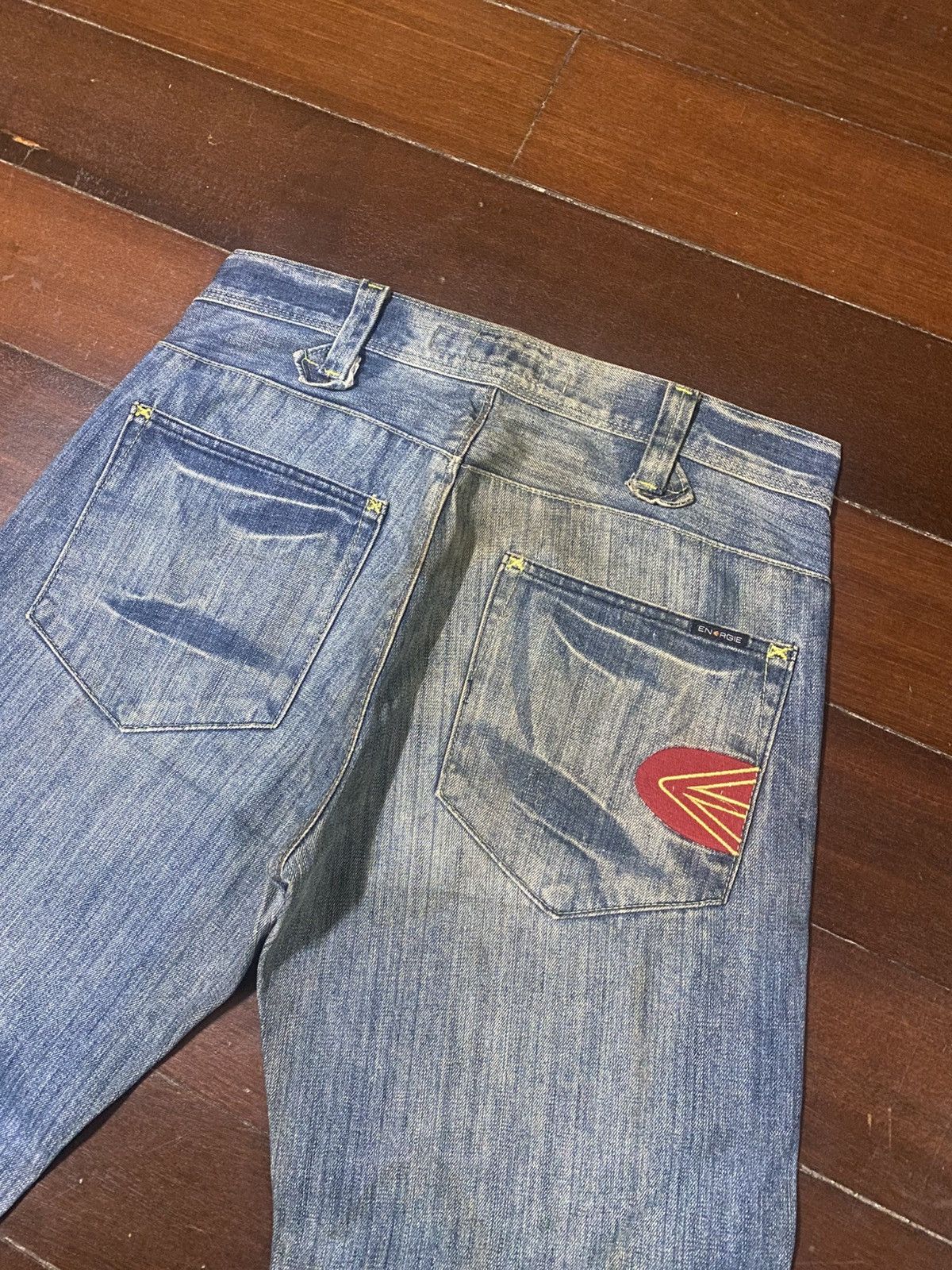 Energie Rare vintage y2k Energie mud wash faded jeans baggy wide Size US 34 / EU 50 - 7 Thumbnail