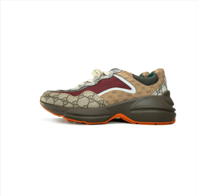 Gucci GUCCI Rhyton Low-top Dad Sneakers for Men Size US 10 / EU 43 - 5 Thumbnail