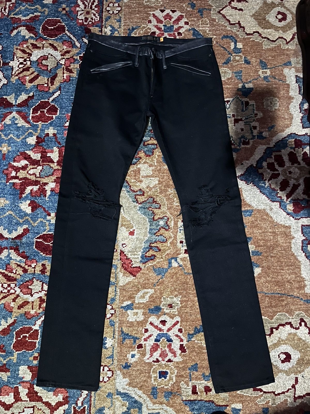 Jun Takahashi × Undercover AW05 Arts and Crafts Denim Size 29" - 1 Thumbnail