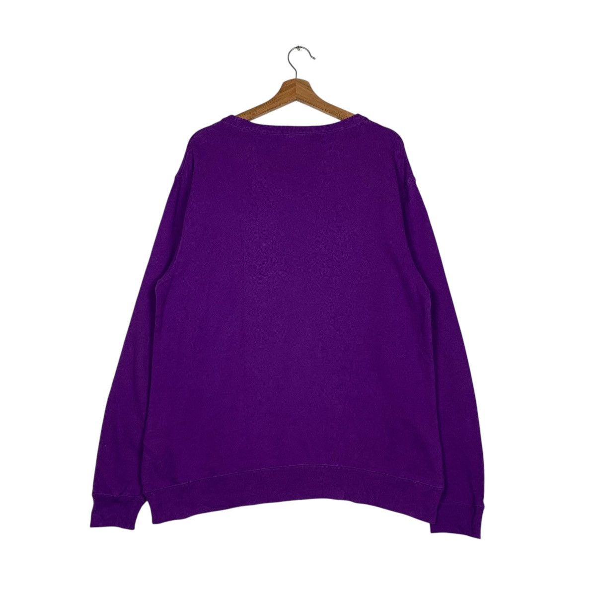 Japanese Brand DRUG STORE’S Girl Love Graphics Purple Sweatshirt #1466-C66 Size ONE SIZE - 7 Thumbnail