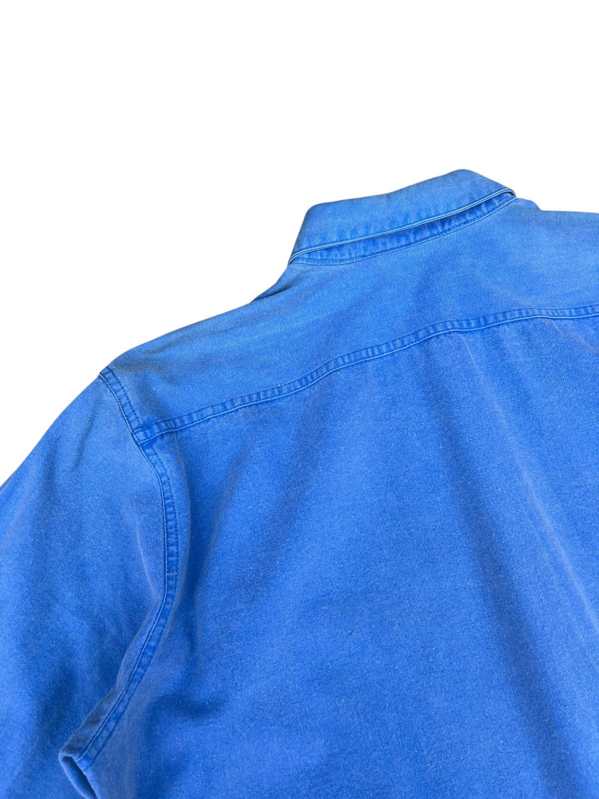 Patagonia Vintage 90s Patagonia Waxed Cotton Canvas Shirt Oversized Size US L / EU 52-54 / 3 - 21 Thumbnail