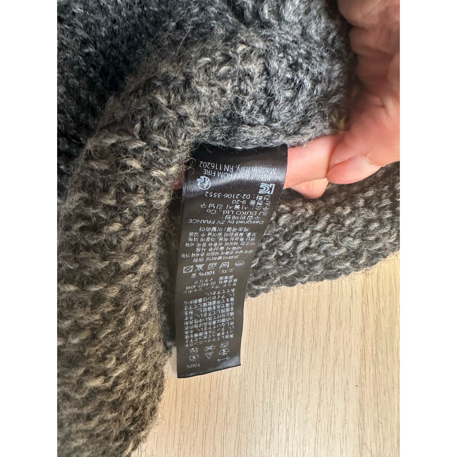 Zadig & Voltaire Zadig & Voltaire Wool Cardigan - Size XL MINT -Made in Italy Size XL / US 12-14 / IT 48-50 - 7 Thumbnail