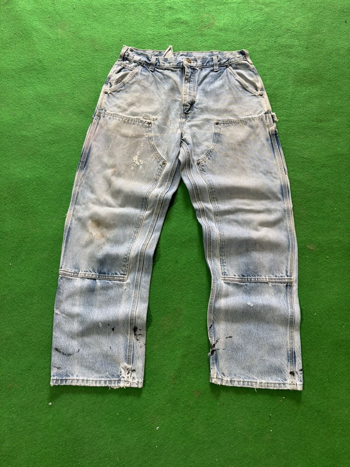 Carhartt × Vintage Carhartt Vintage Doublle Kniee [ B73- DST ] Size US 36 / EU 52 - 7 Thumbnail