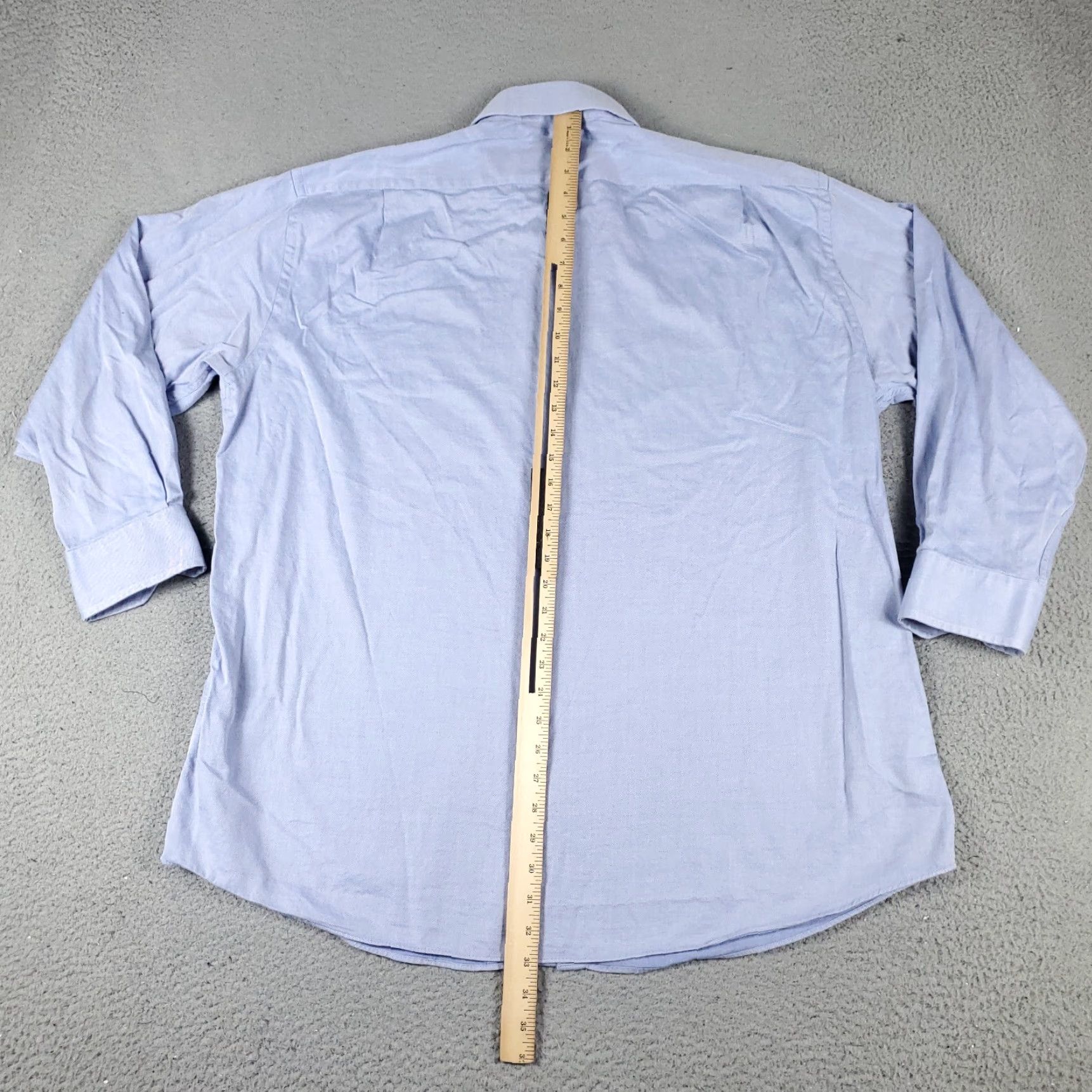 Tommy Hilfiger VINTAGE Tommy Hilfiger Shirt Mens XL Blue Casual Button Up Long Sleeve Size US XL / EU 56 / 4 - 4 Thumbnail