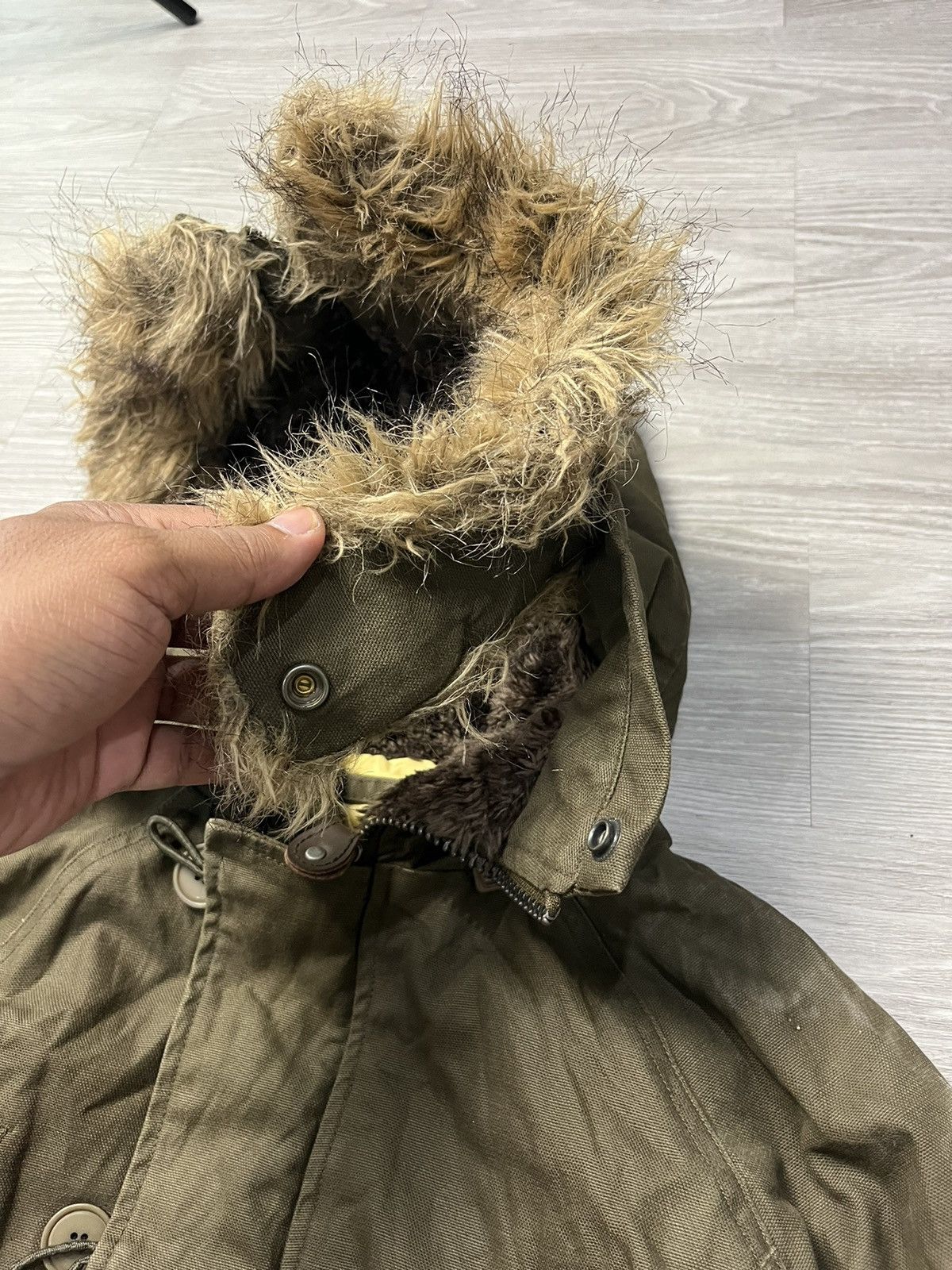 If Six Was Nine × Japanese Brand × Le Grande Bleu (L.G.B.) Japanese Faux Fur Jacket Goa lgb style Size M / US 6-8 / IT 42-44 - 5 Thumbnail