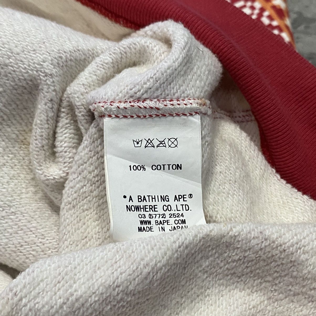 Bape Bape Diamond Full Zip Red Hoodie Size US M / EU 48-50 / 2 - 4 Thumbnail